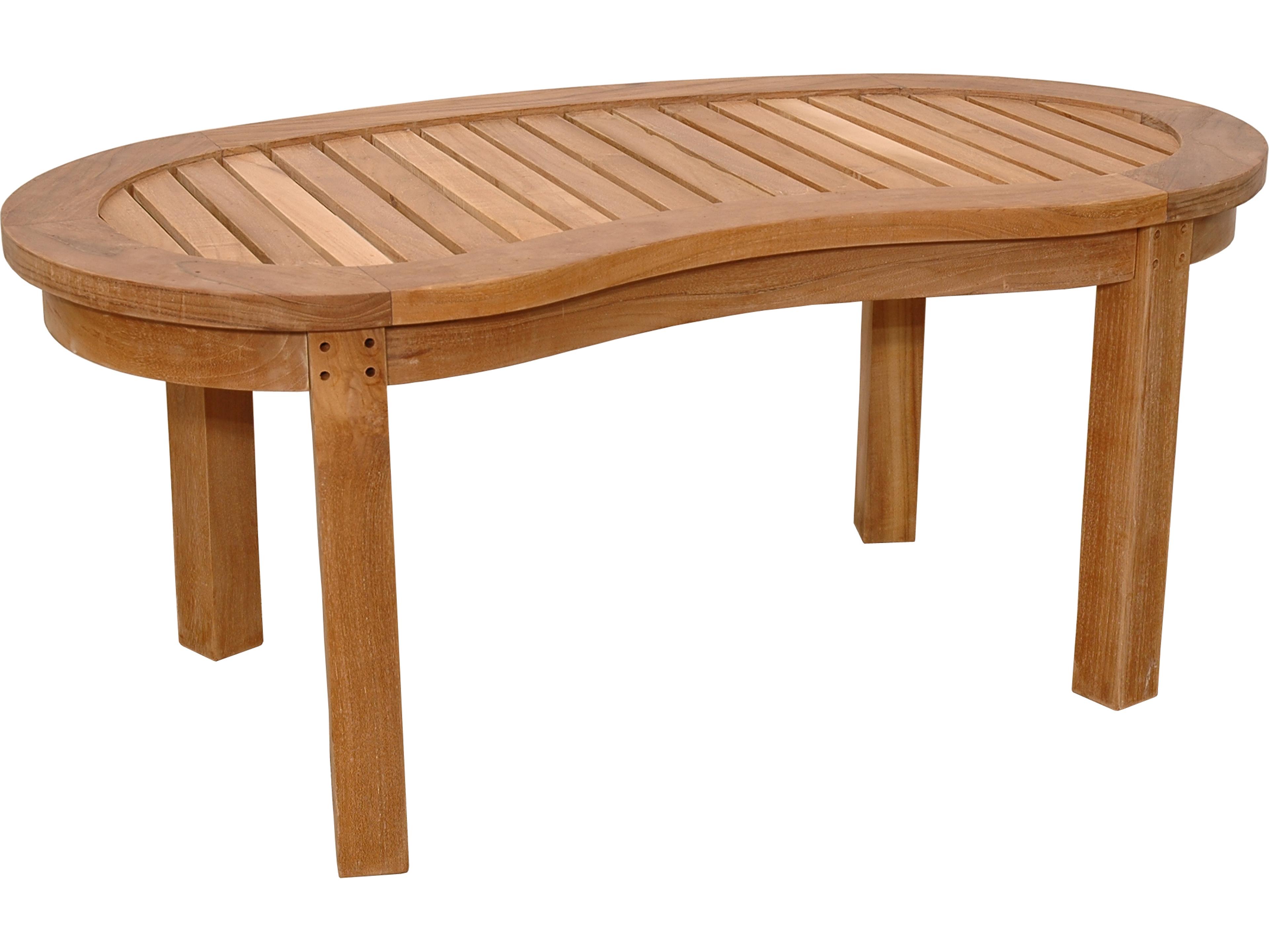 Kidney Curved Outdoor Coffee Table