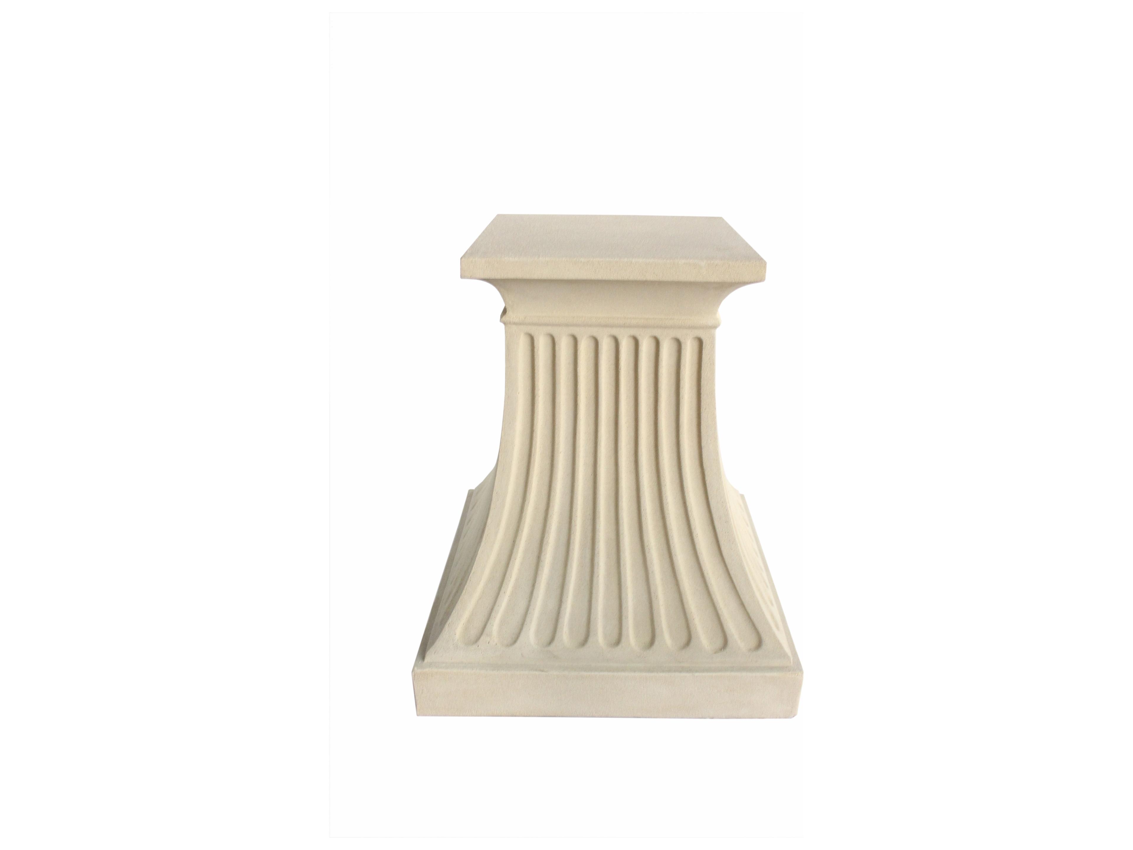 Fluted Pedestal