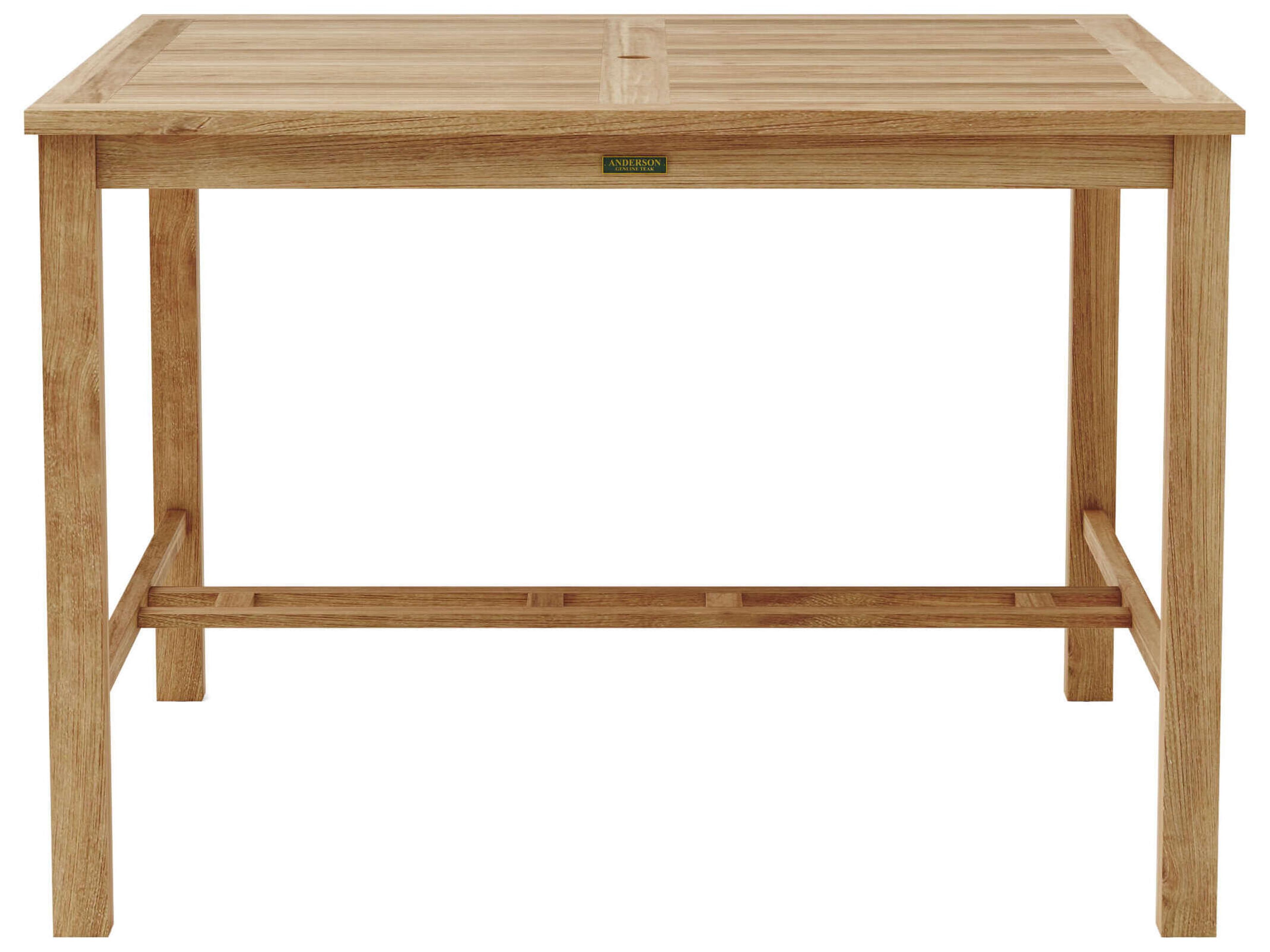 Anderson Teak Windsor Square Patio Bar Table