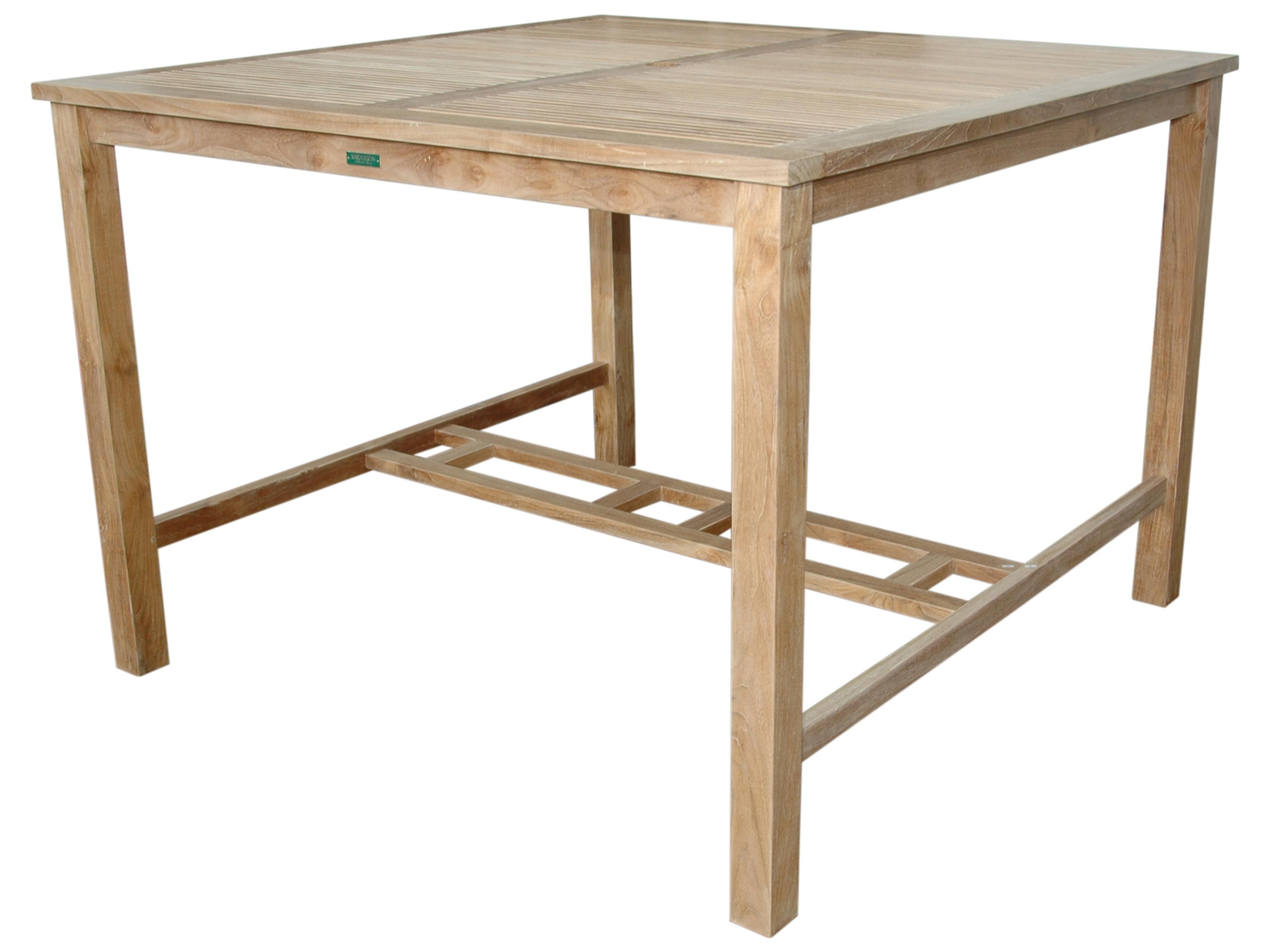 Anderson Teak Windsor Square Patio Bar Table