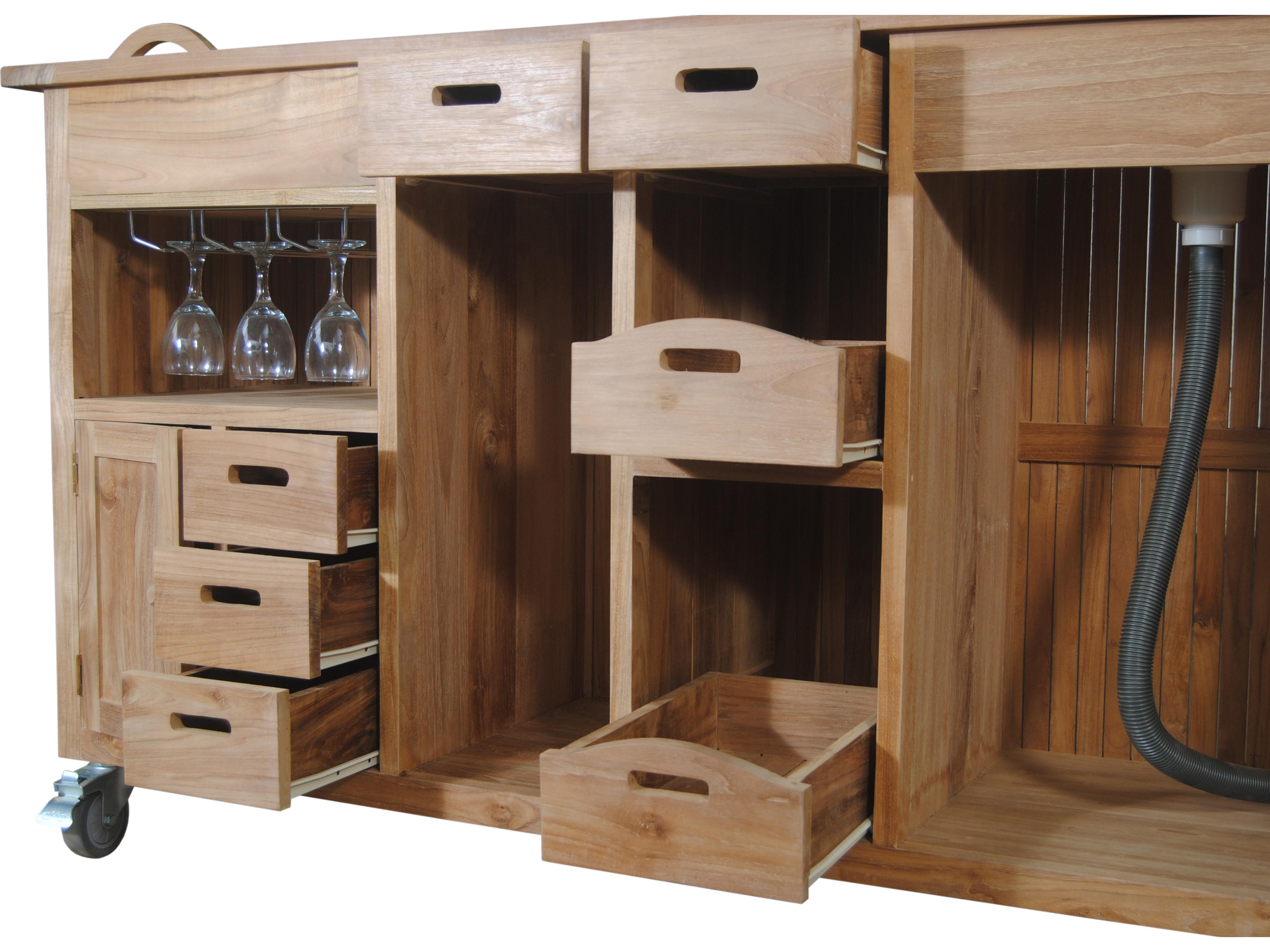 Anderson Teak Safari Bar Table