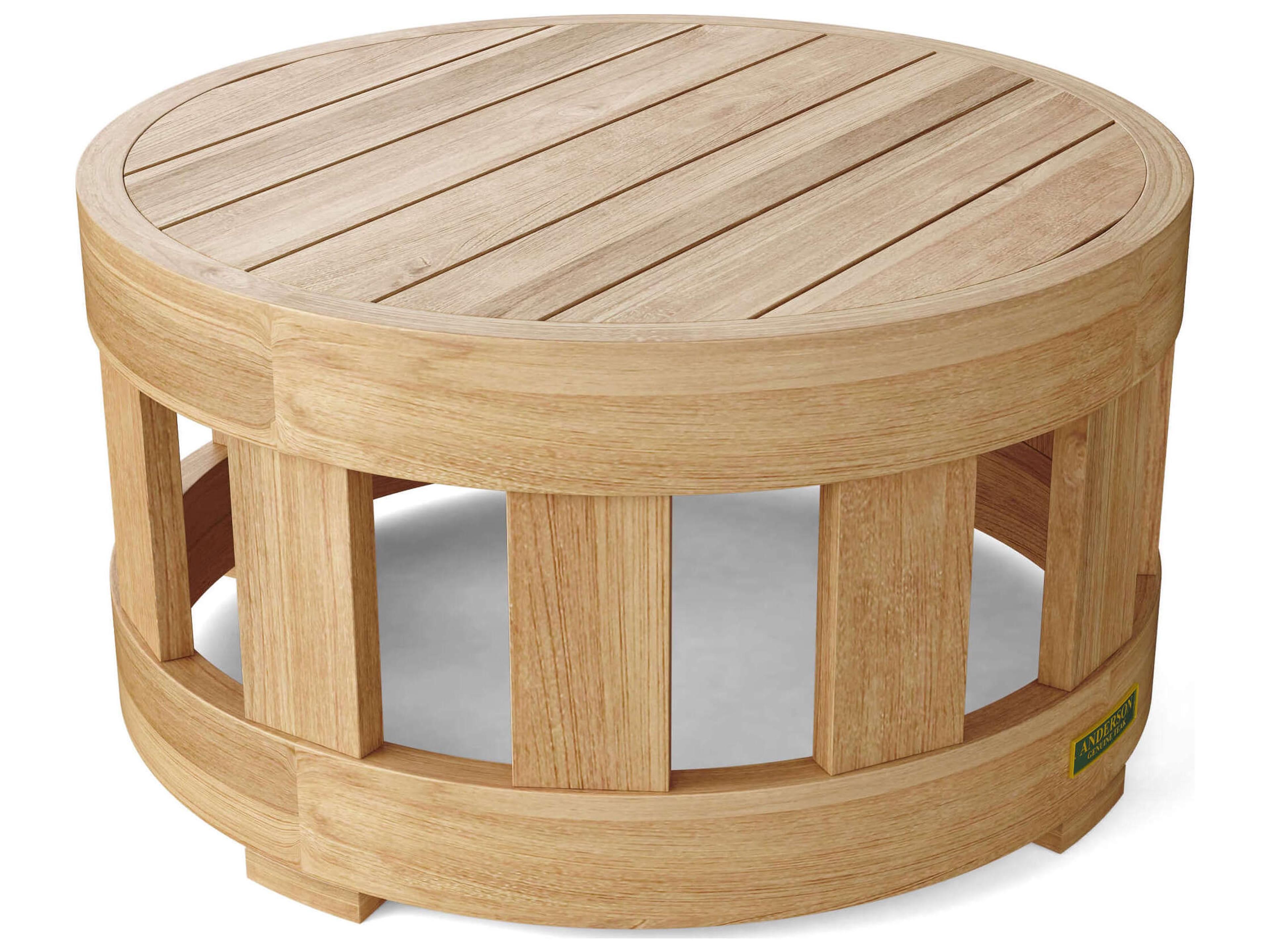 Circular Modular Deep Seating Round Patio Coffee Table