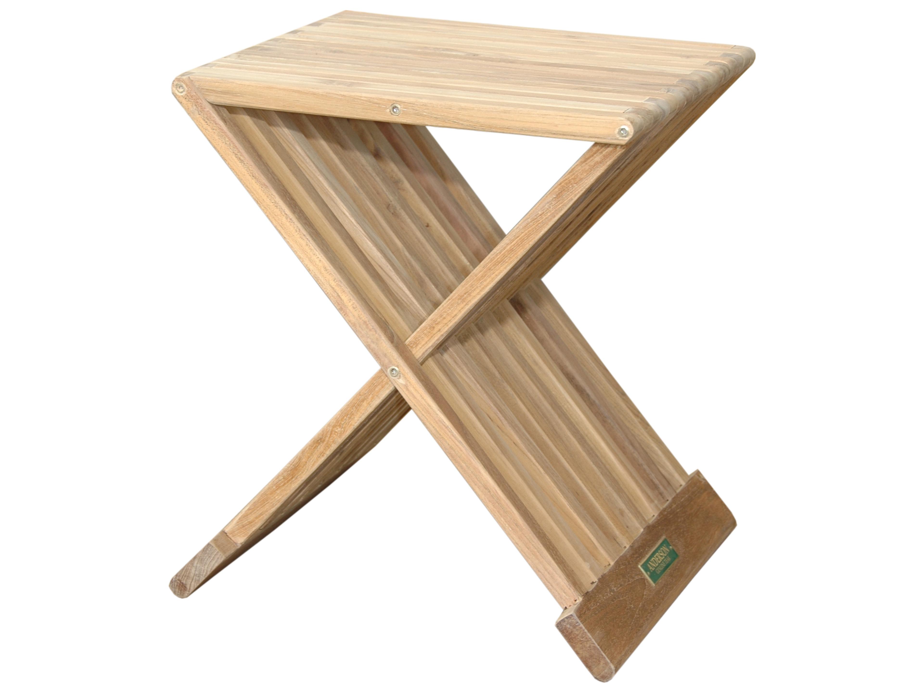 Anderson Teak Marilla Side Folding Table
