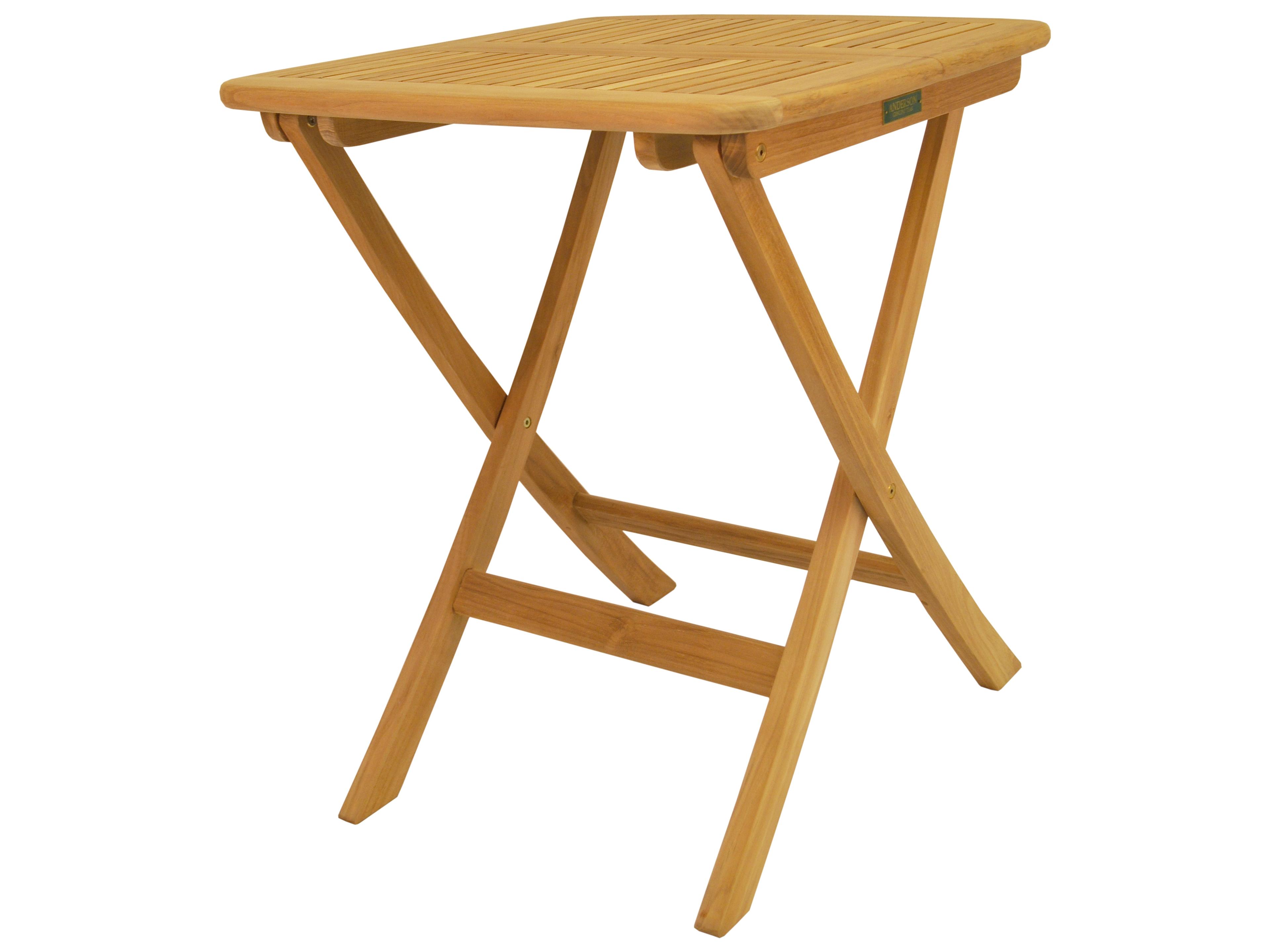 Anderson Teak Windsor Square Picnic Folding Table