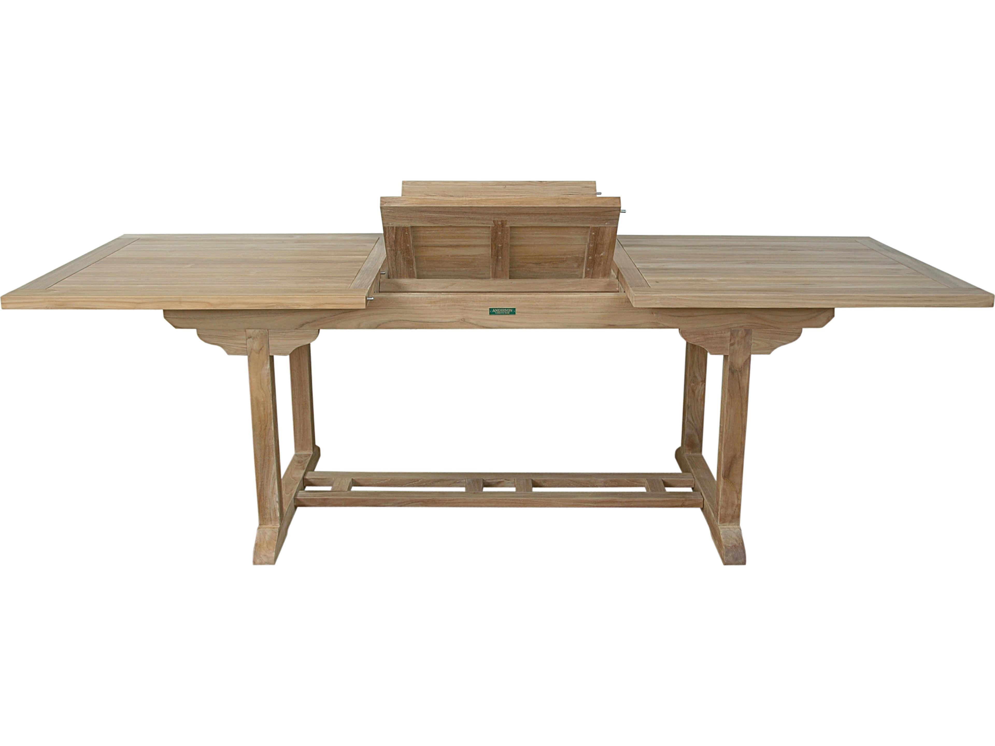 Anderson Teak Bahama Rectangular Extendable Table