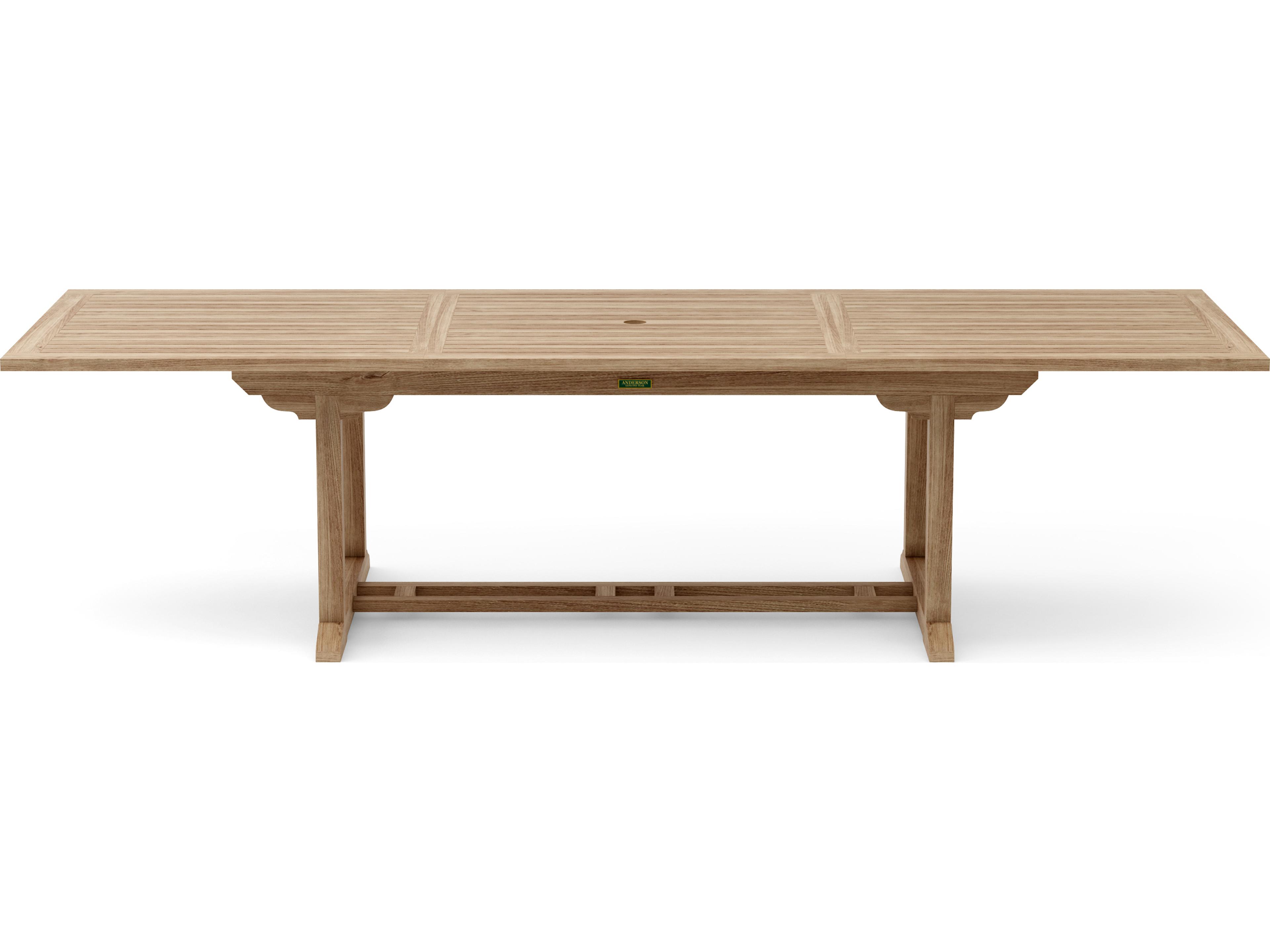 Anderson Teak Bahama Rectangular Extendable Table