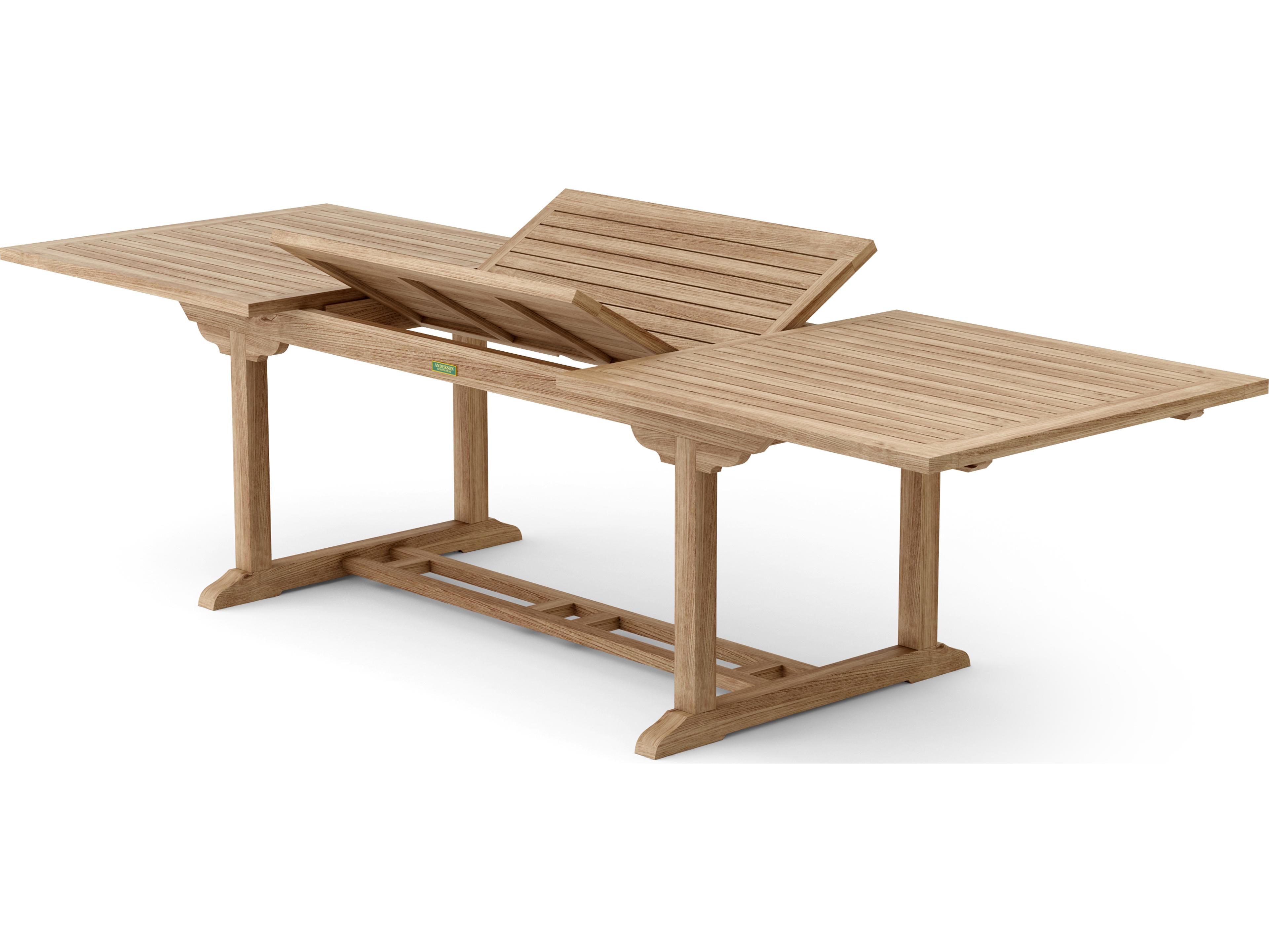 Anderson Teak Bahama Rectangular Extendable Table
