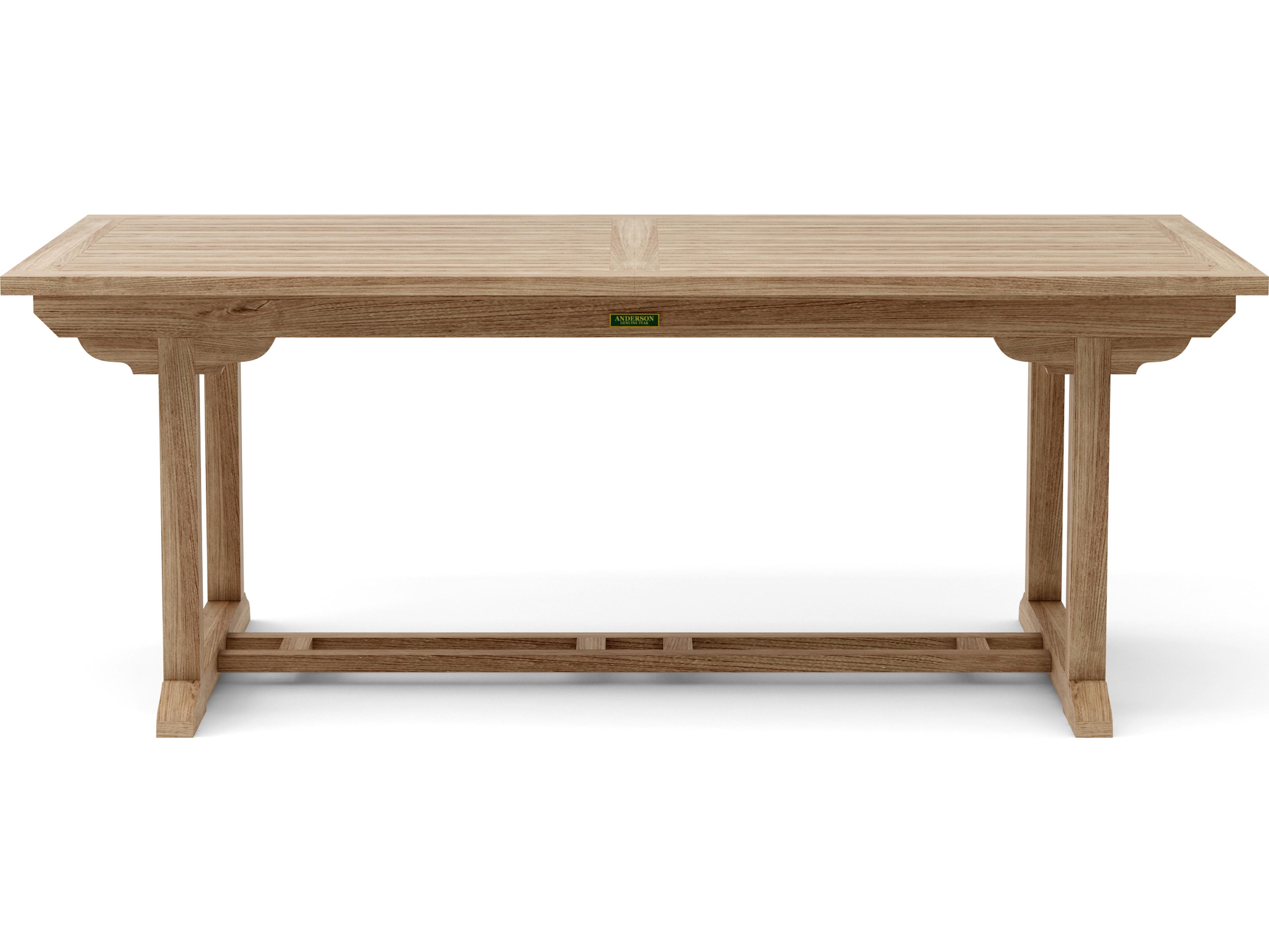 Anderson Teak Bahama Rectangular Extendable Table