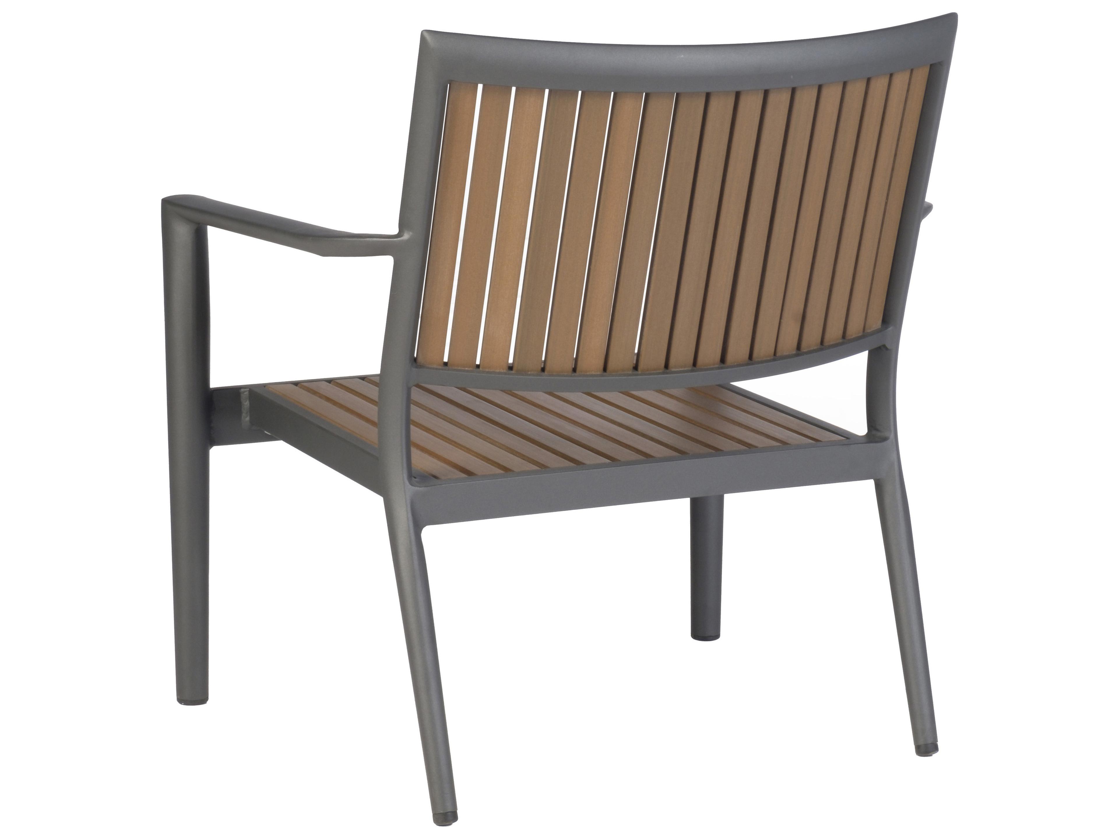 Alfresco Home Penelope Polywood and Aluminum Patio Lounge Chair