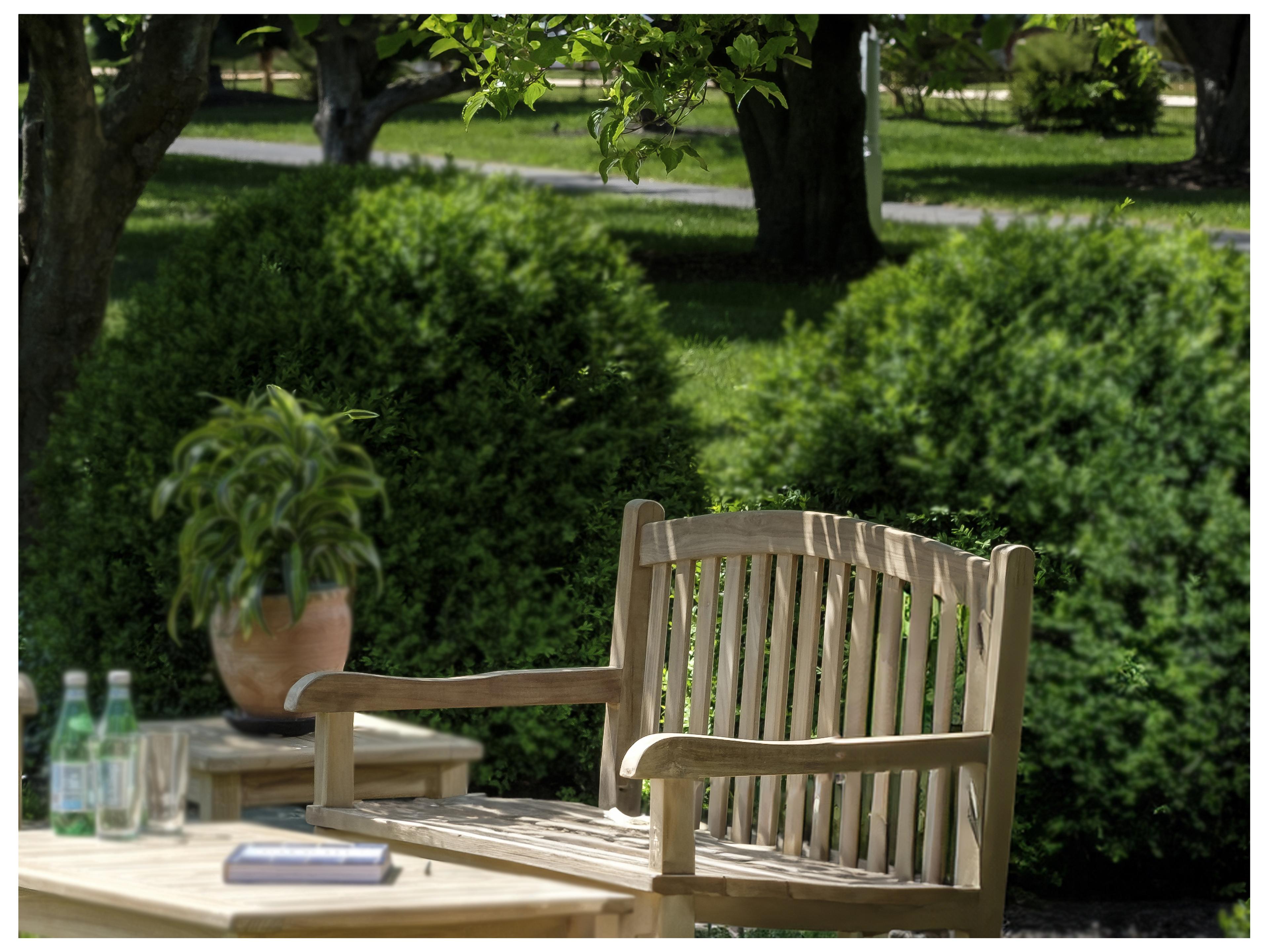 Alfresco Home Whitby Teak Outdoor Bench