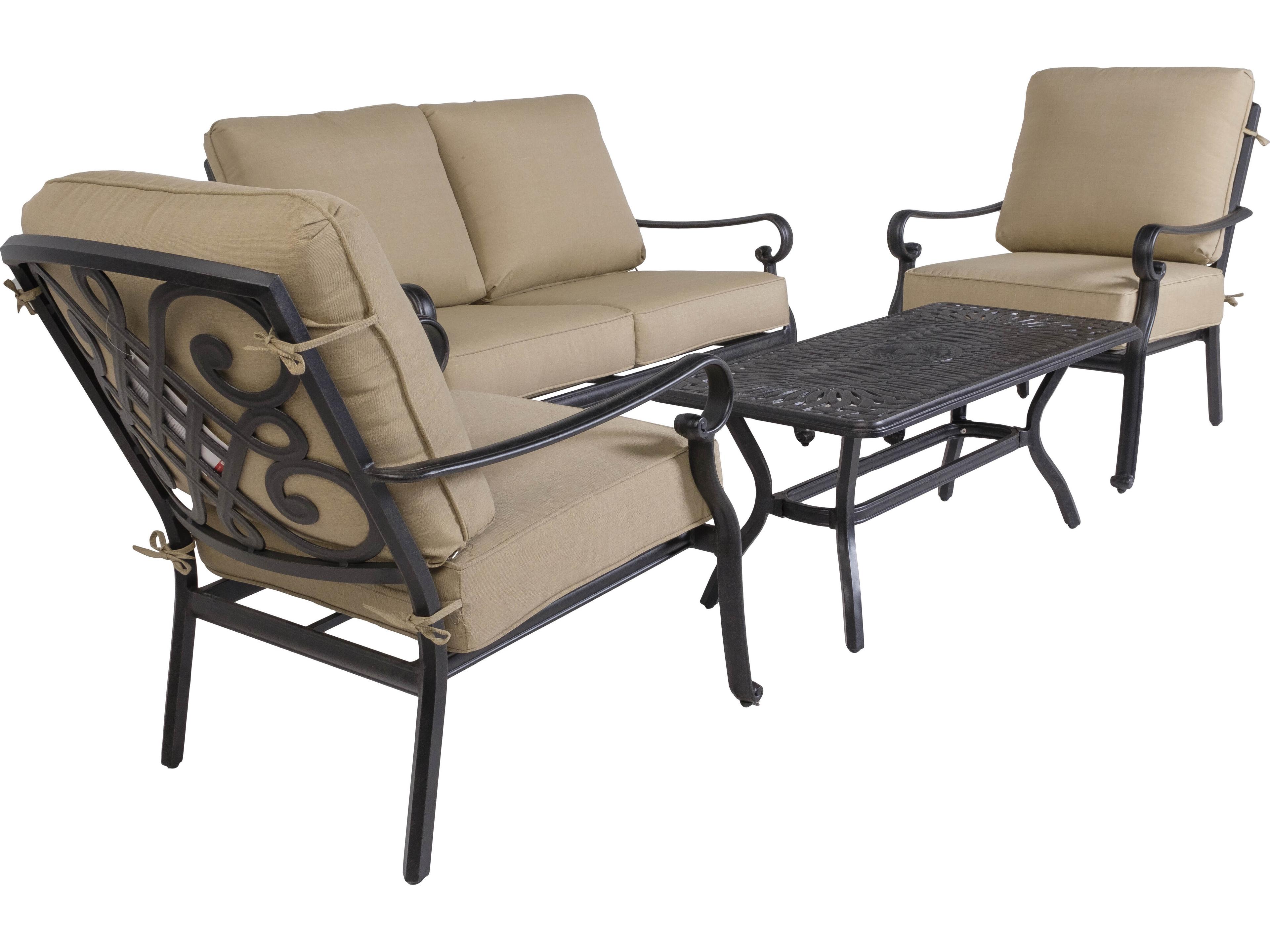 Alfresco Home Newbury Stout Patio Lounge Set