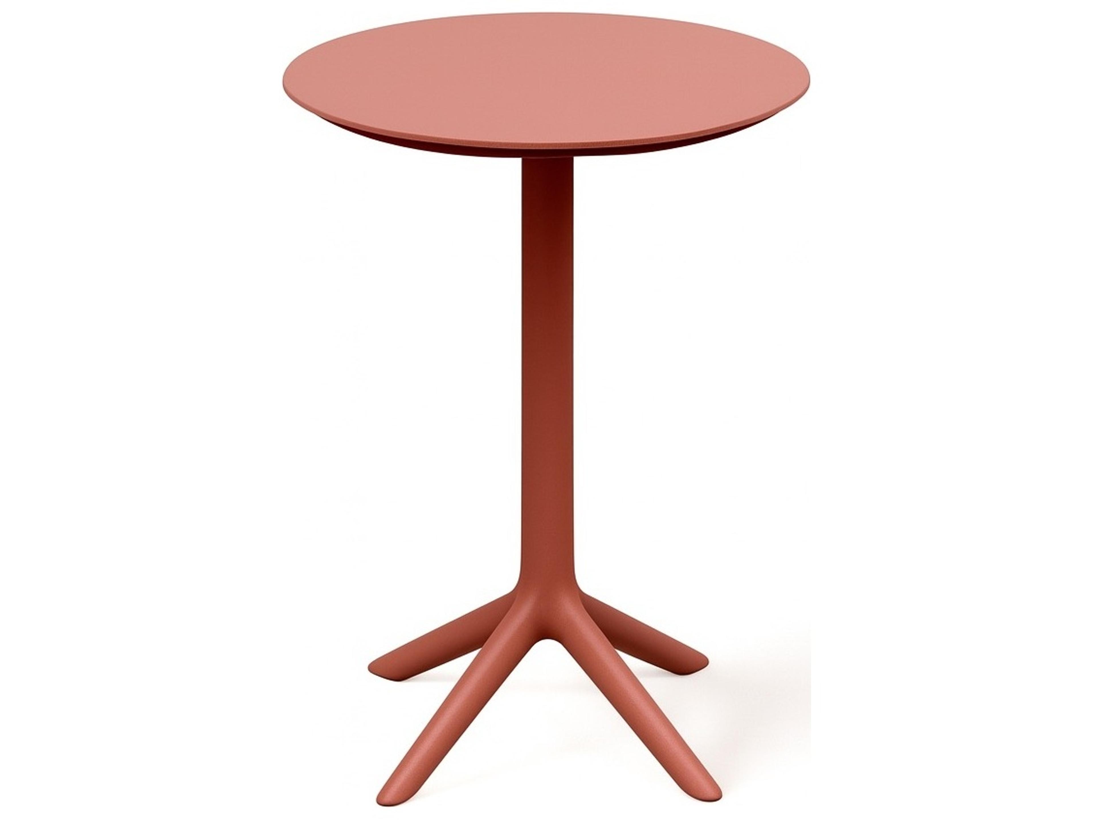 Mattone Recycled Plastic Round Bistro Table
