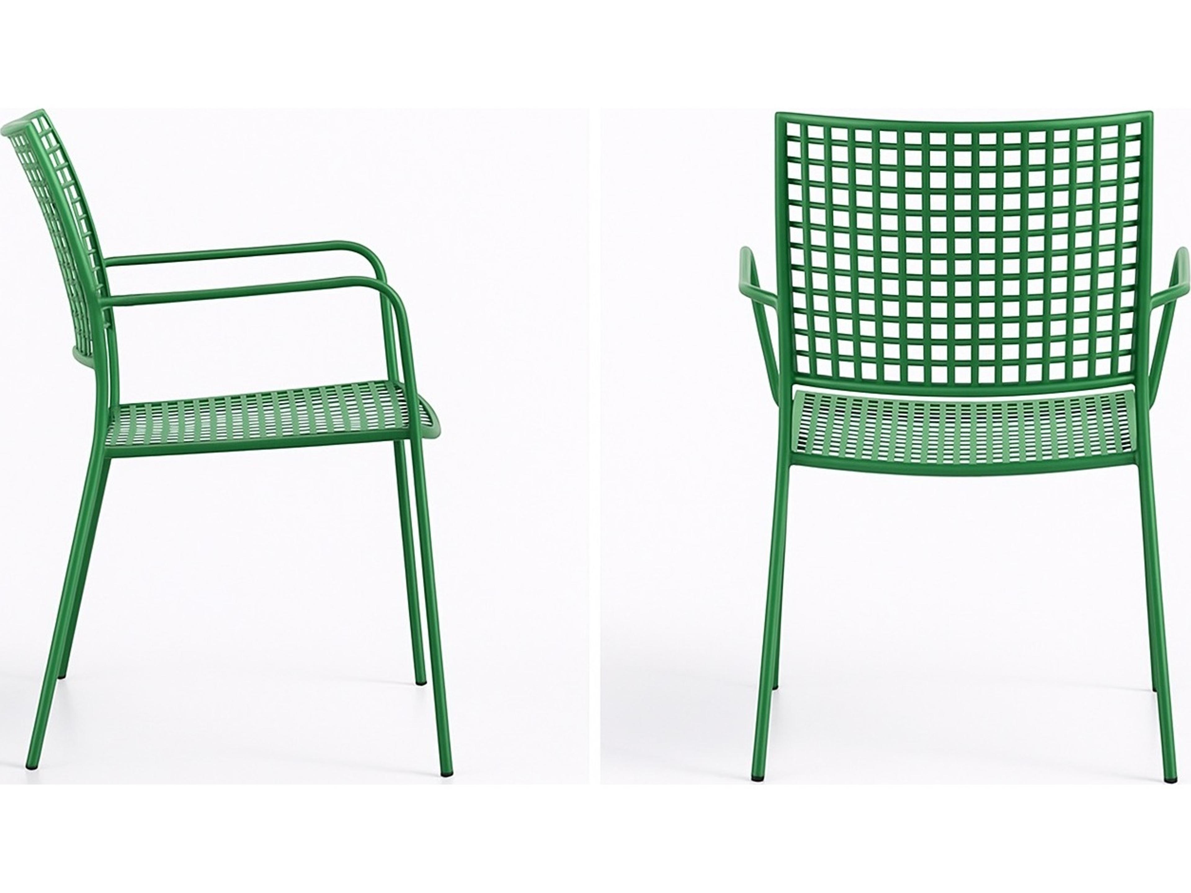 Alfresco Home Hunter Green Wrought Iron Dining Set