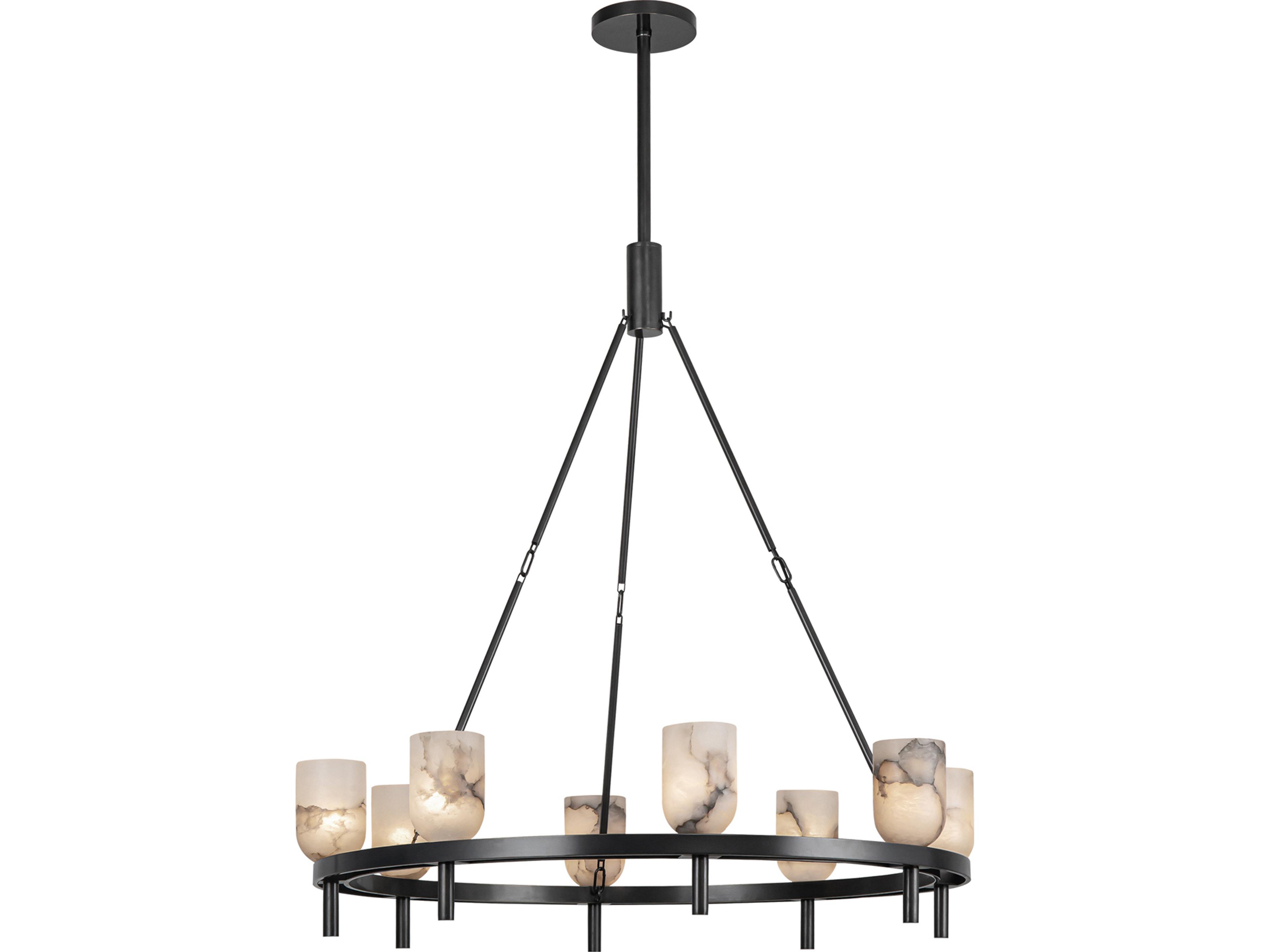 Lucian 36-Inch Chandelier in Urban Bronze
