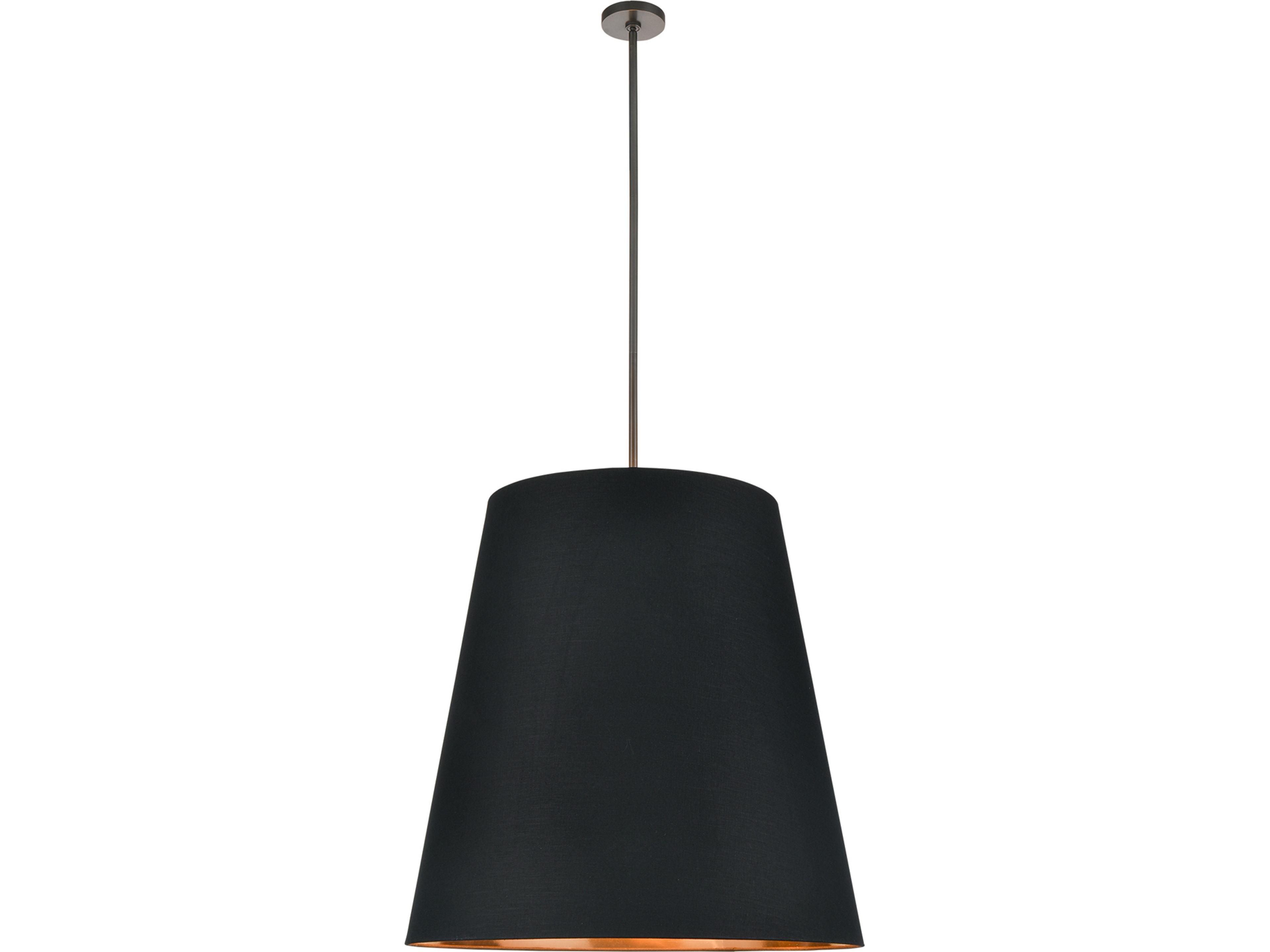 Calor Pendant Light in Urban Bronze and Black