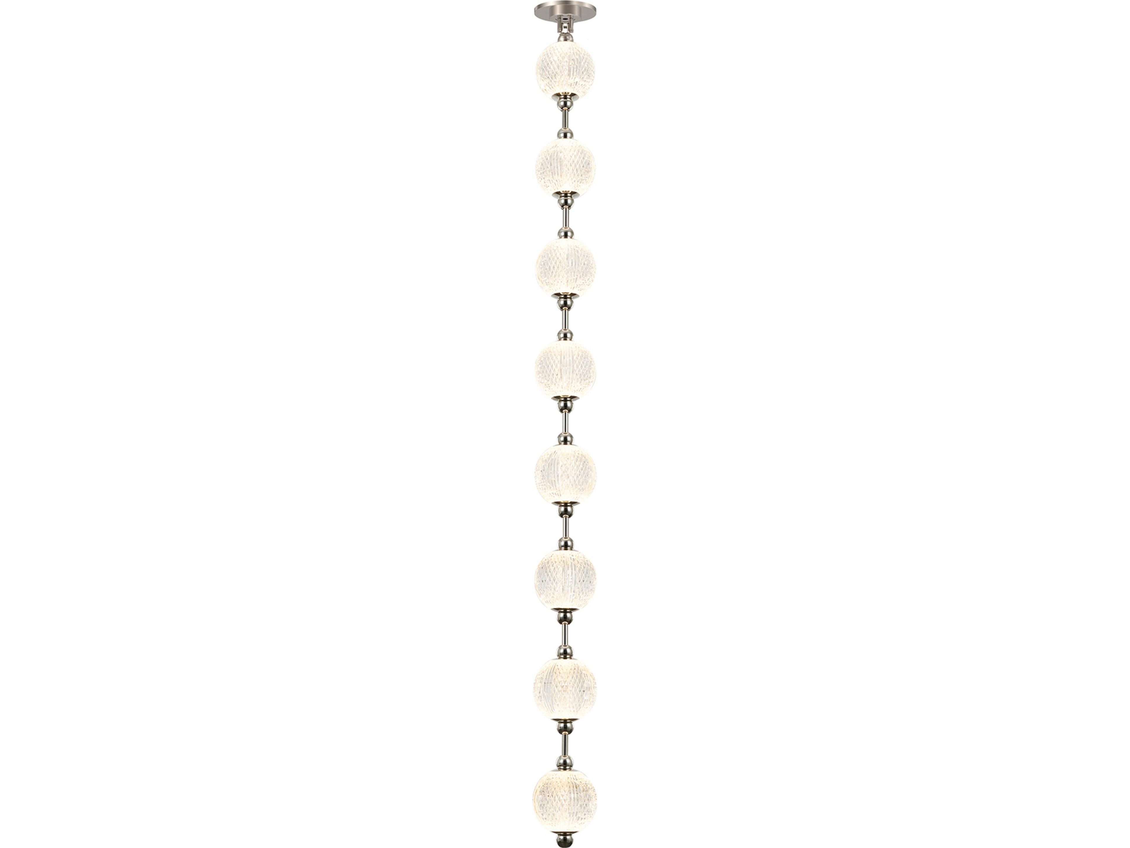 Alora Lighting Marni Polished Nickel Linear Island Pendant
