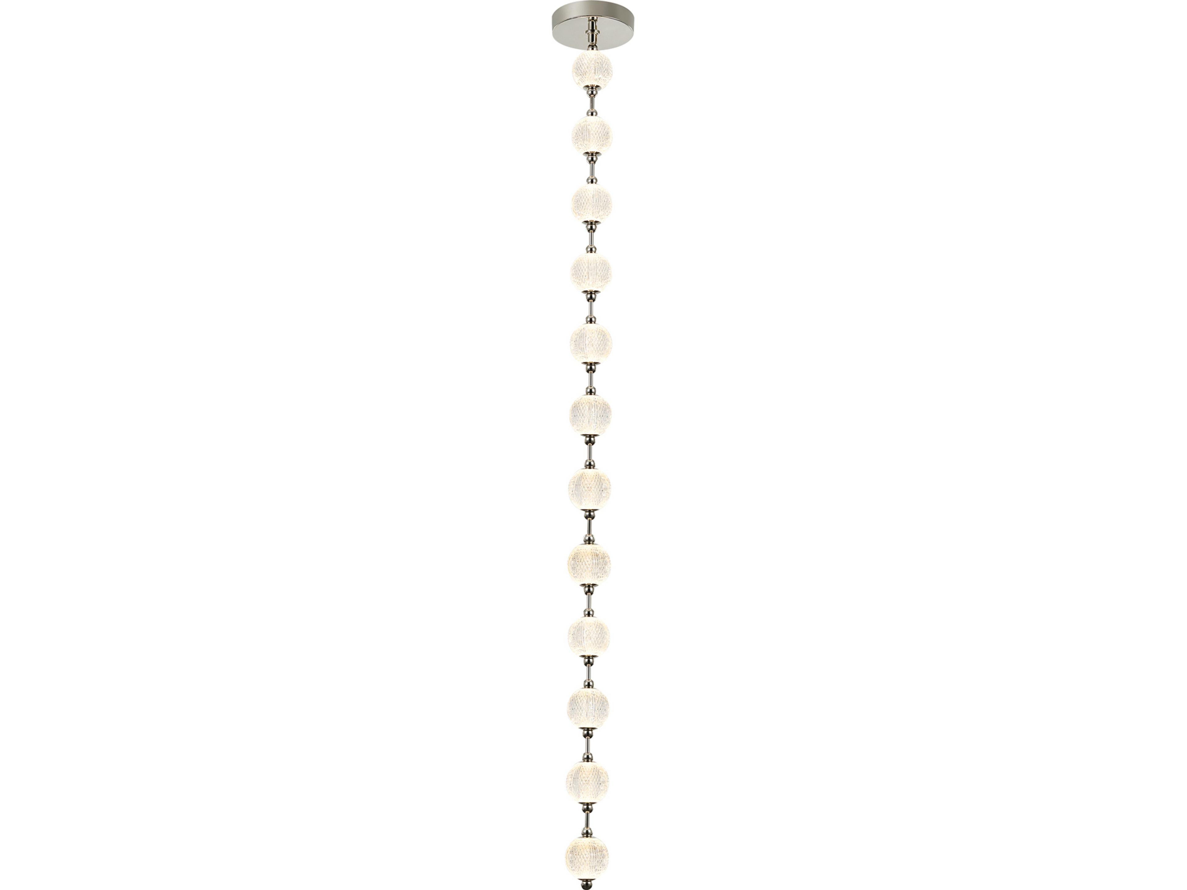 Alora Lighting Marni Polished Nickel Linear Island Pendant