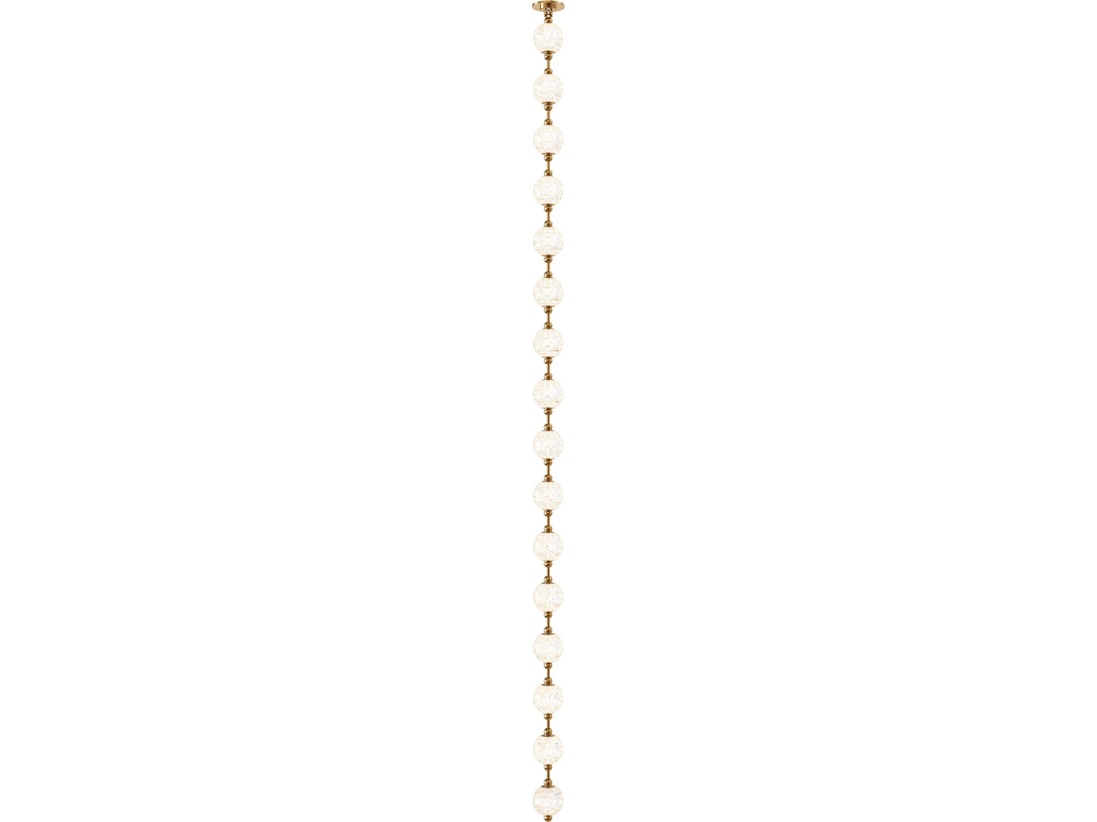Alora Lighting Marni Natural Brass Linear Island Pendant
