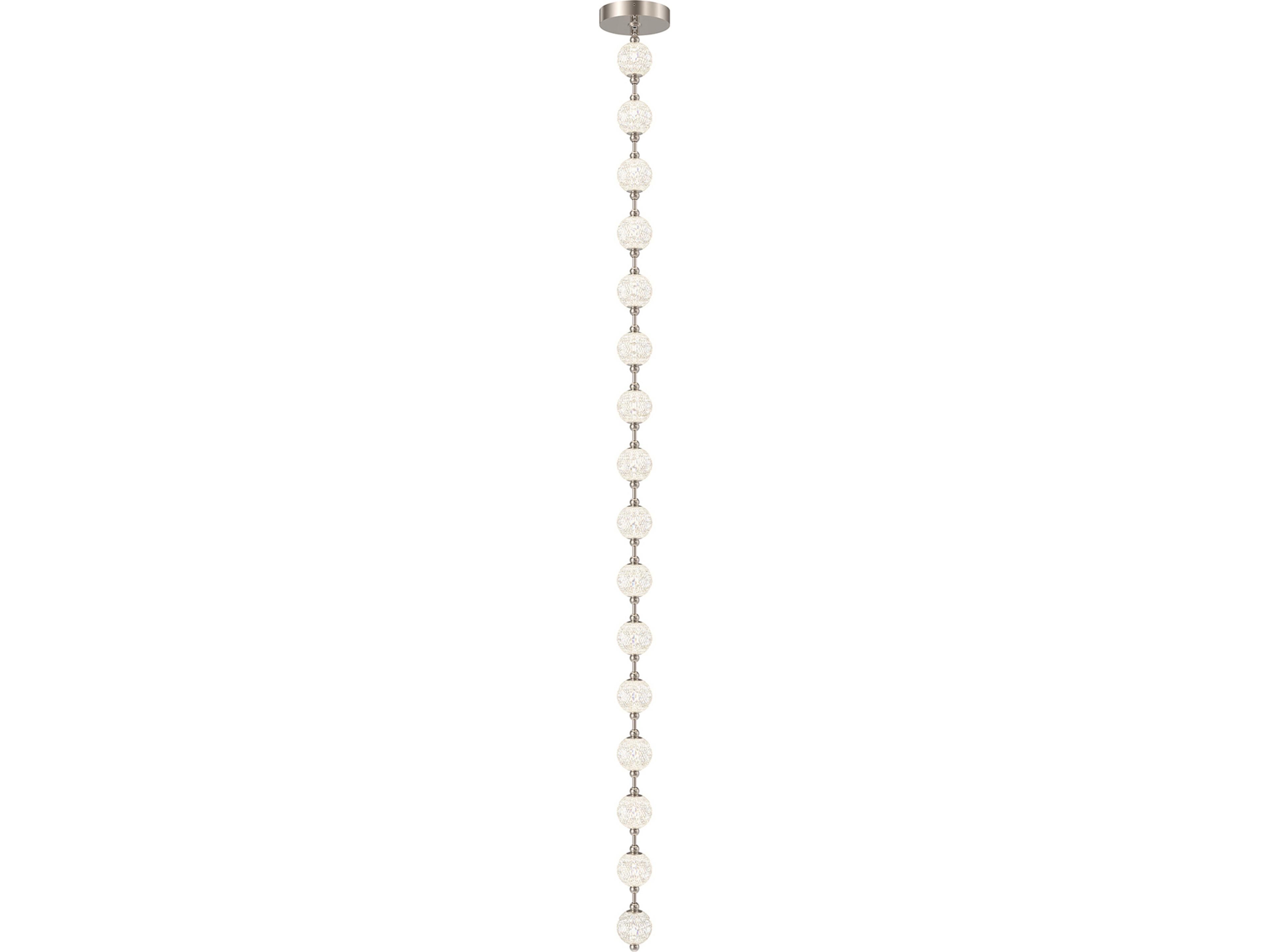 Alora Lighting Marni Polished Nickel Linear Island Pendant