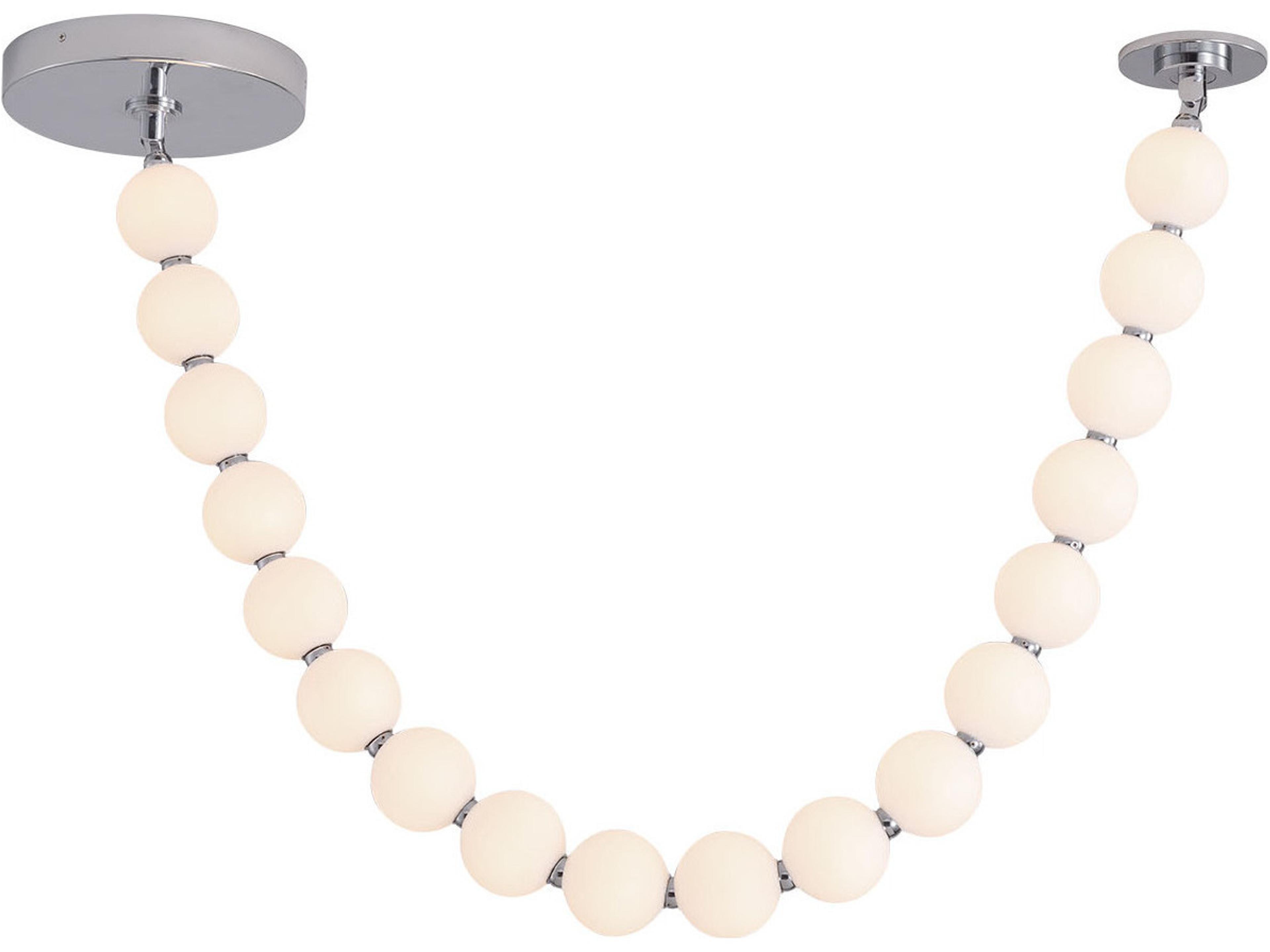 Akoya LED Pendant Light Modern Chrome