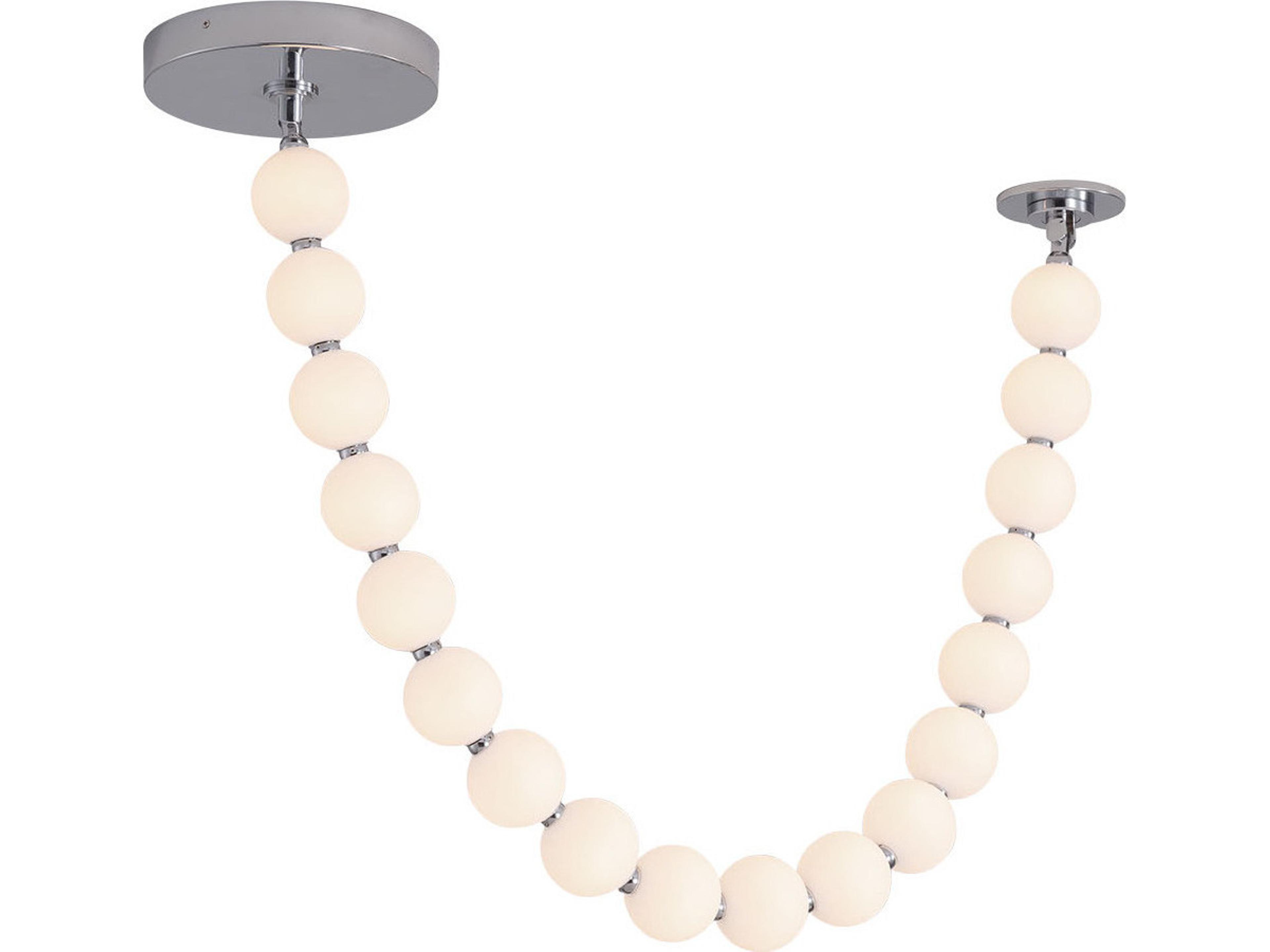 Alora Lighting Akoya Chrome Linear Pendant