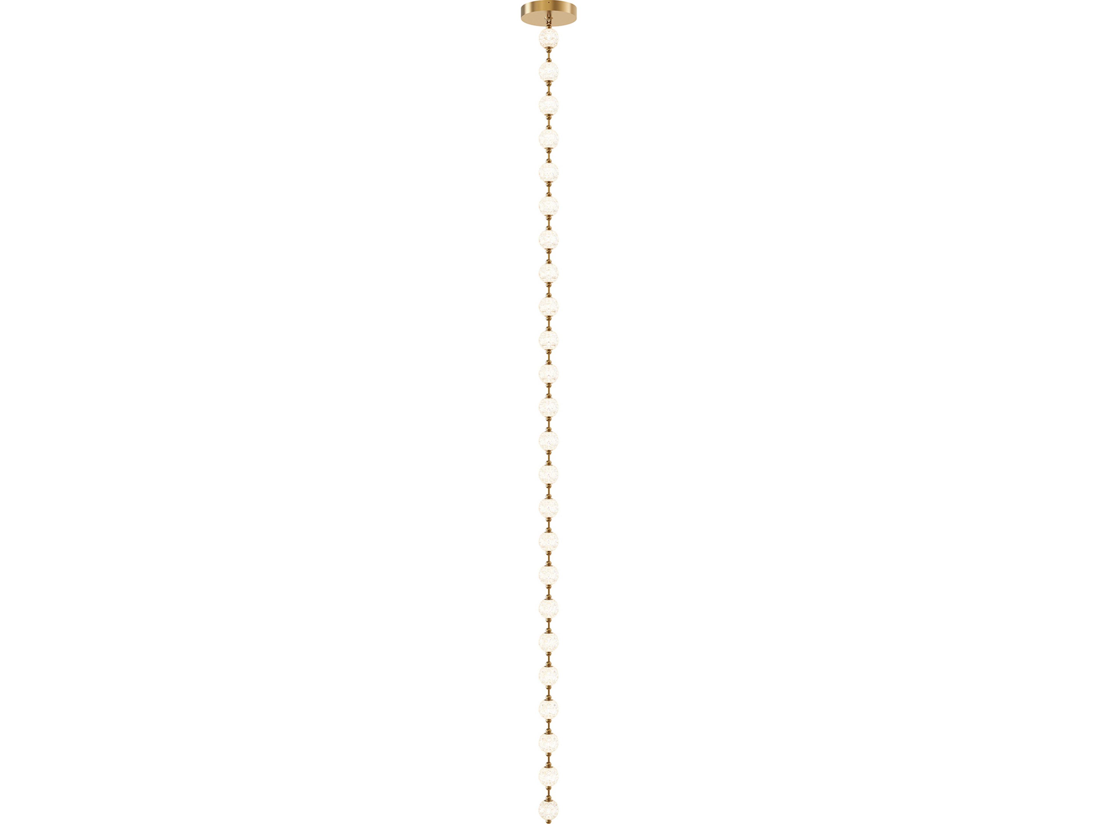 Alora Lighting Marni Natural Brass Linear Island Pendant