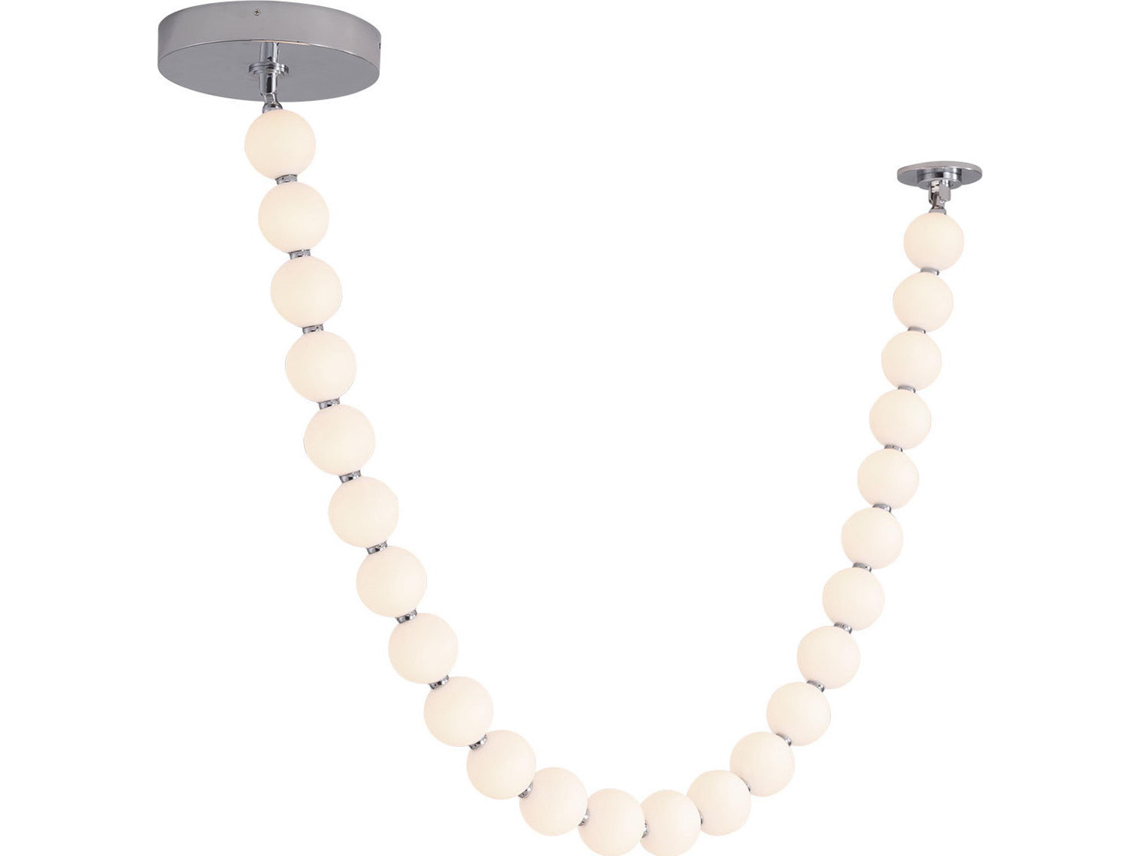 Alora Lighting Akoya Chrome Linear Pendant