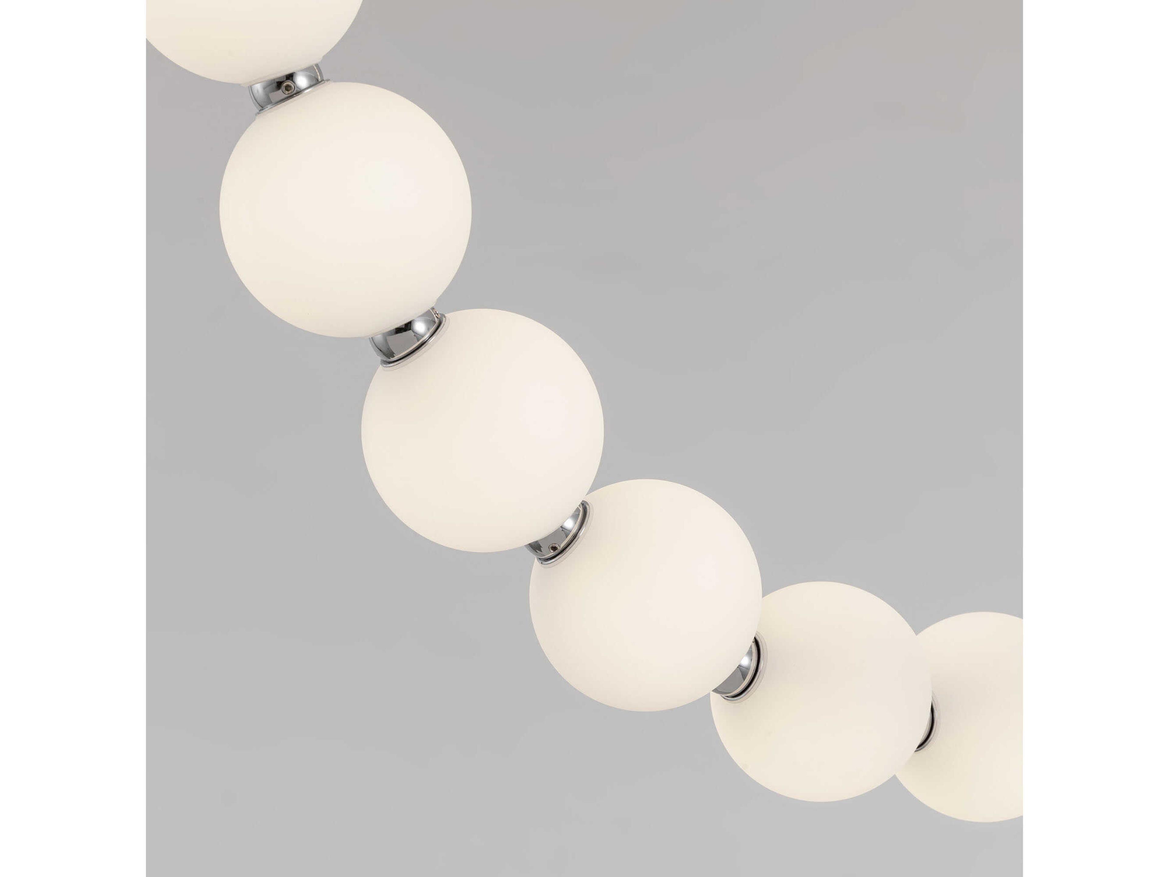 Alora Lighting Akoya Chrome Linear Pendant