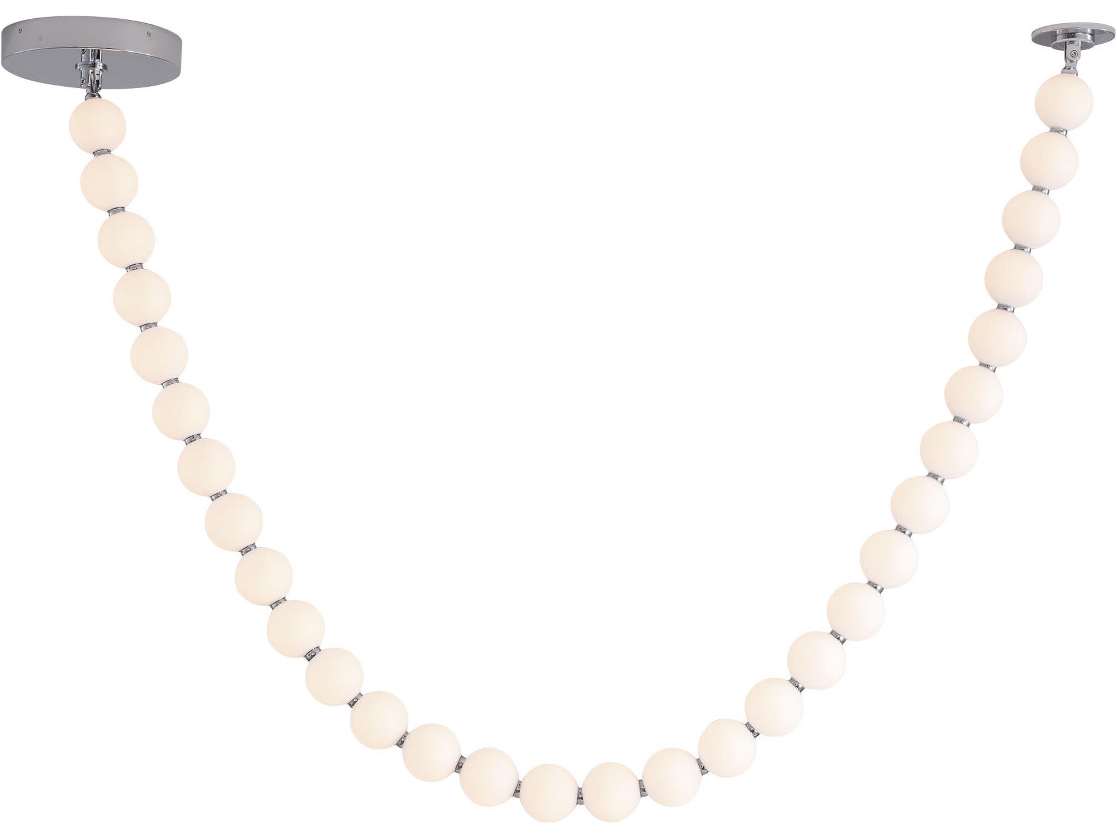 Akoya LED Pendant Light in Polished Chrome