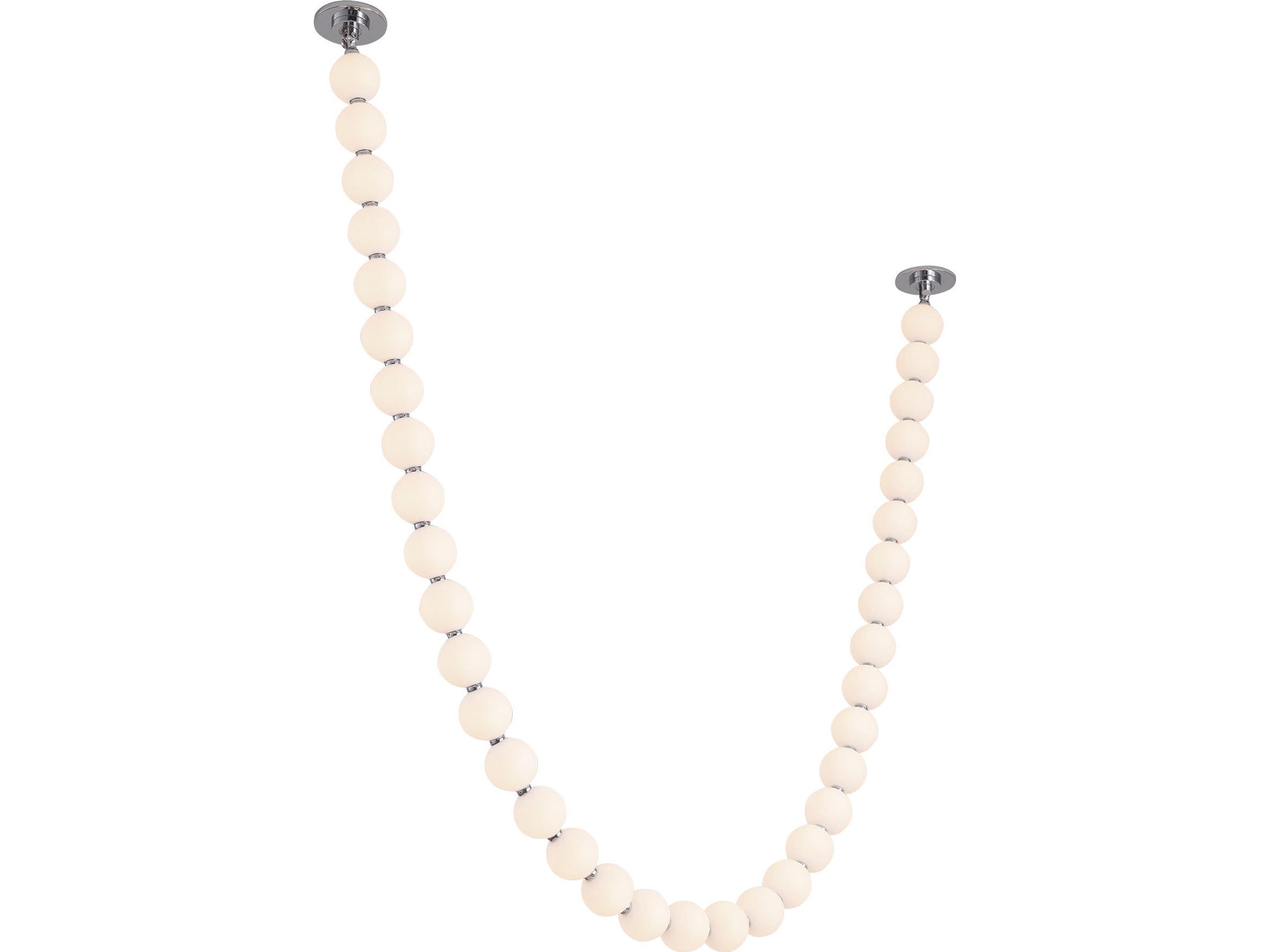 Alora Lighting Akoya Chrome Linear Pendant