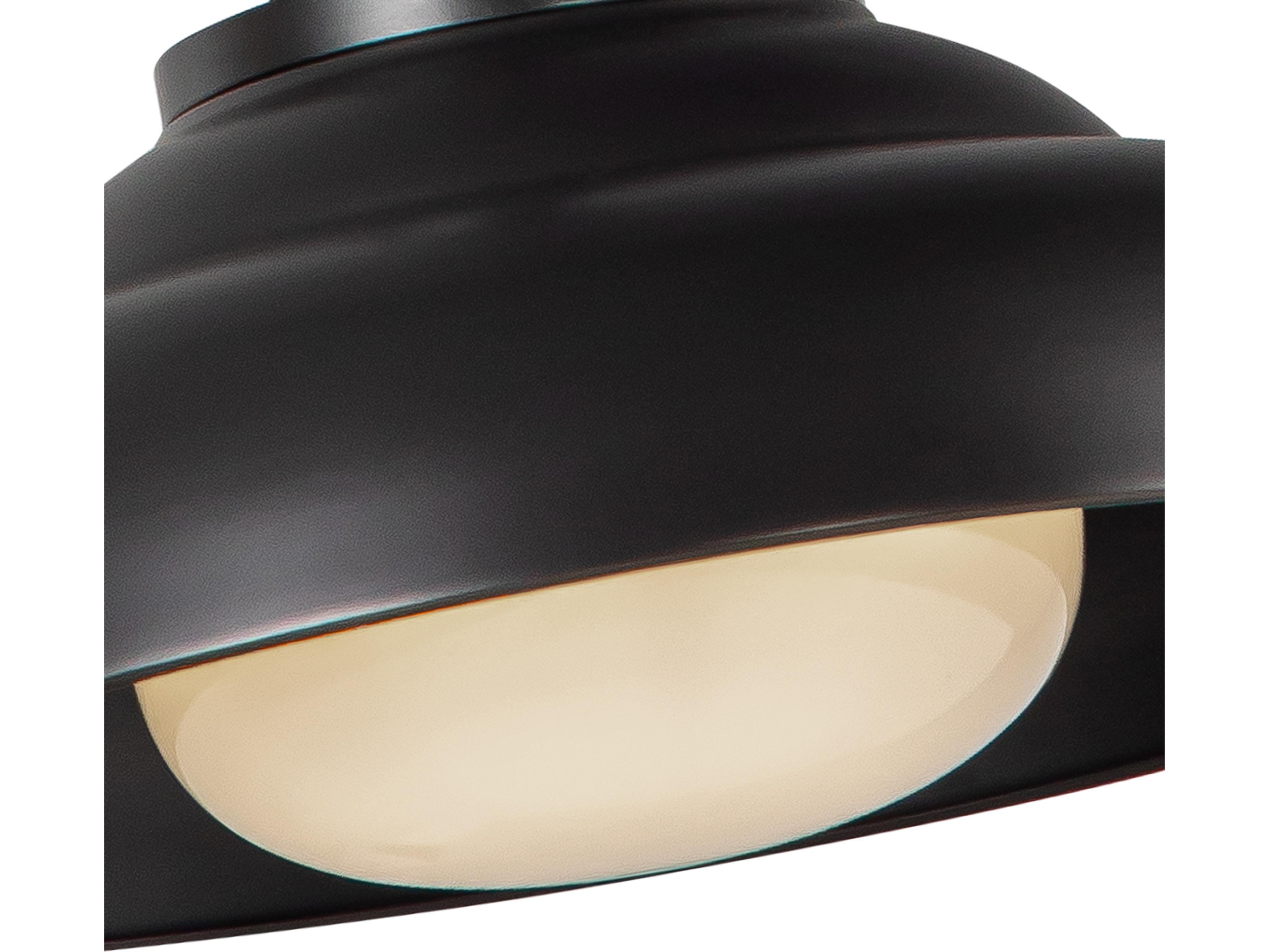 Alora Lighting Palmetto 1-Light Urban Bronze Black Dome Pendant