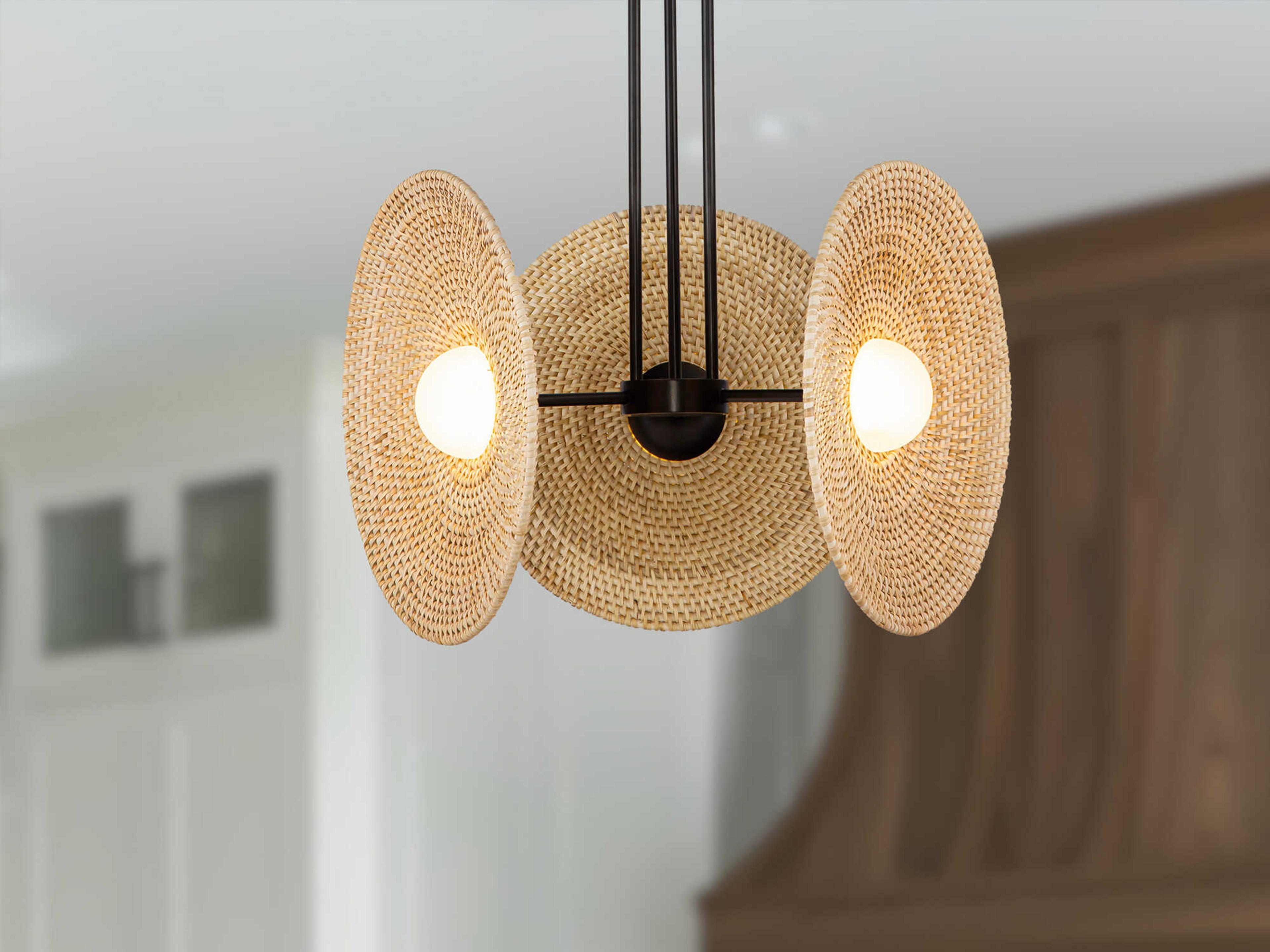 Alora Lighting Harbour Urban Bronze Black Round Pendant