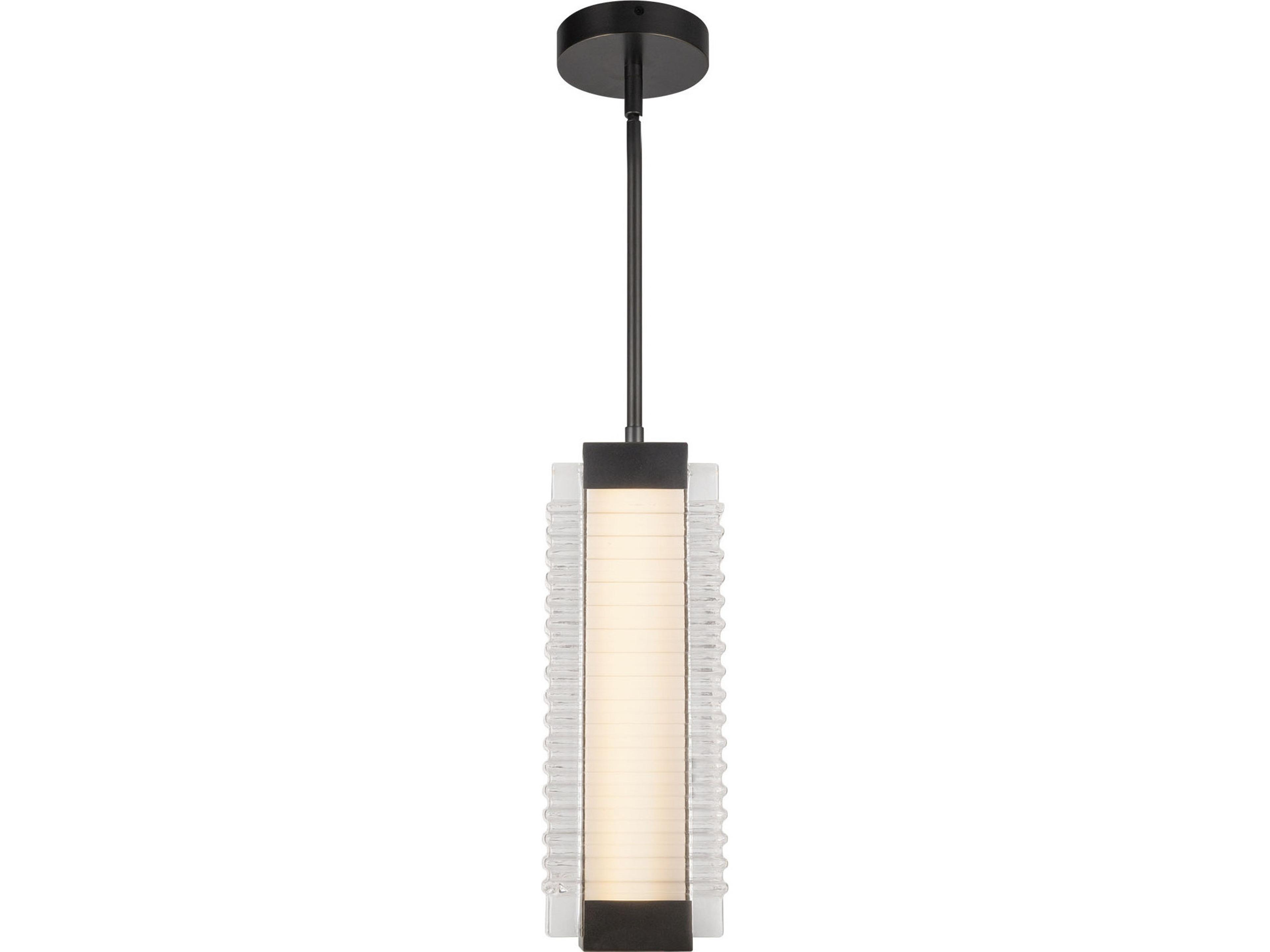 Alora Lighting Alai Urban Bronze Black Mini Pendant