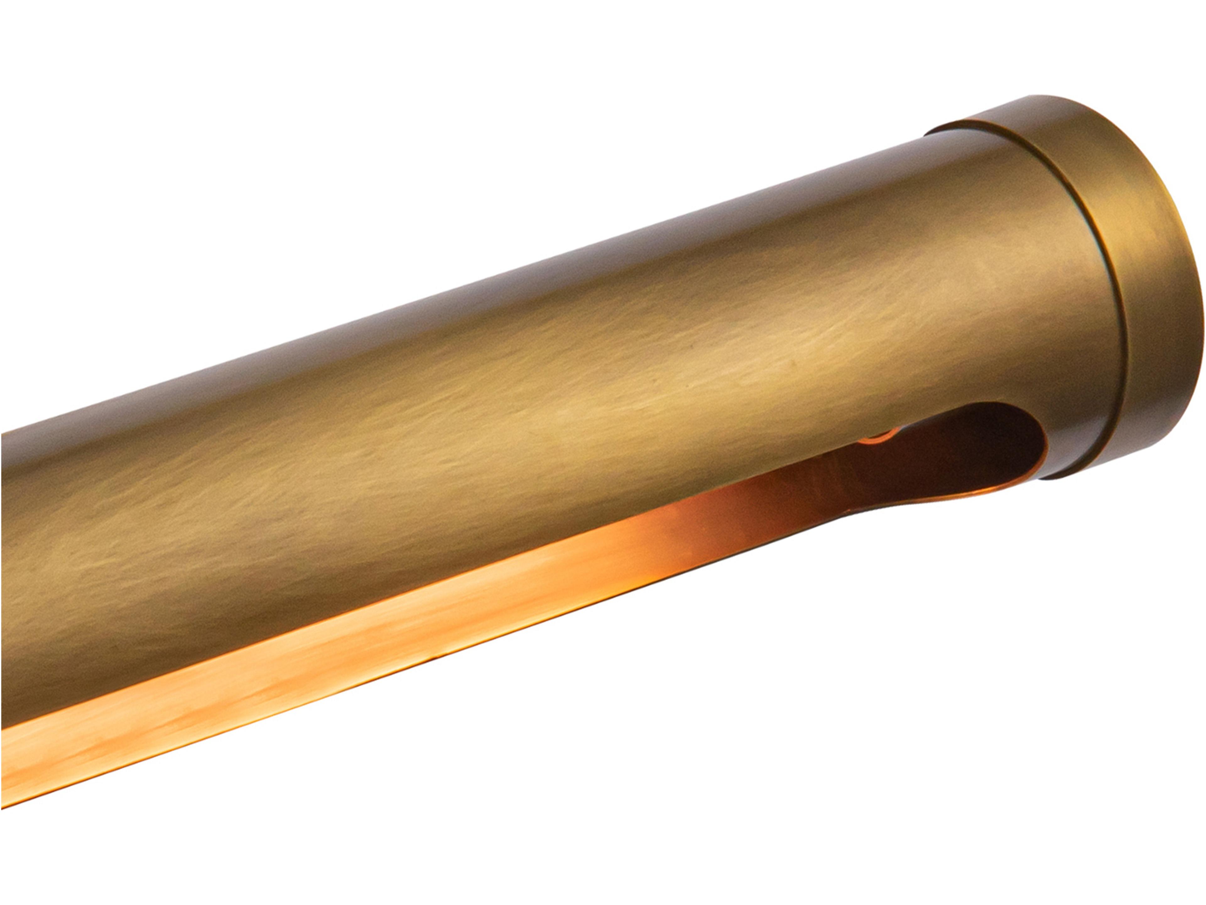 Alora Lighting Wynwood 2-Light Vintage Brass Picture Light