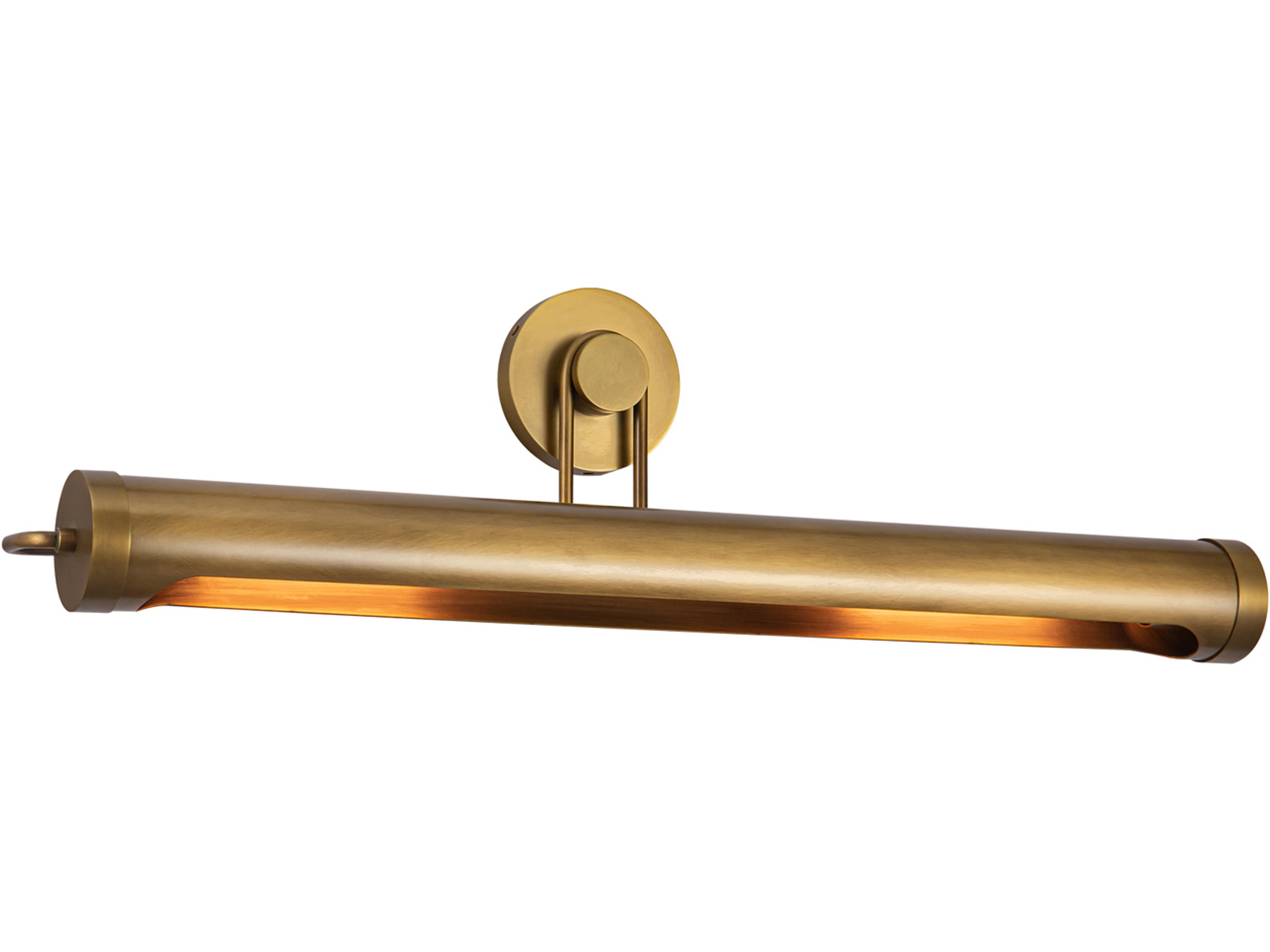 Alora Lighting Wynwood 2-Light Vintage Brass Picture Light