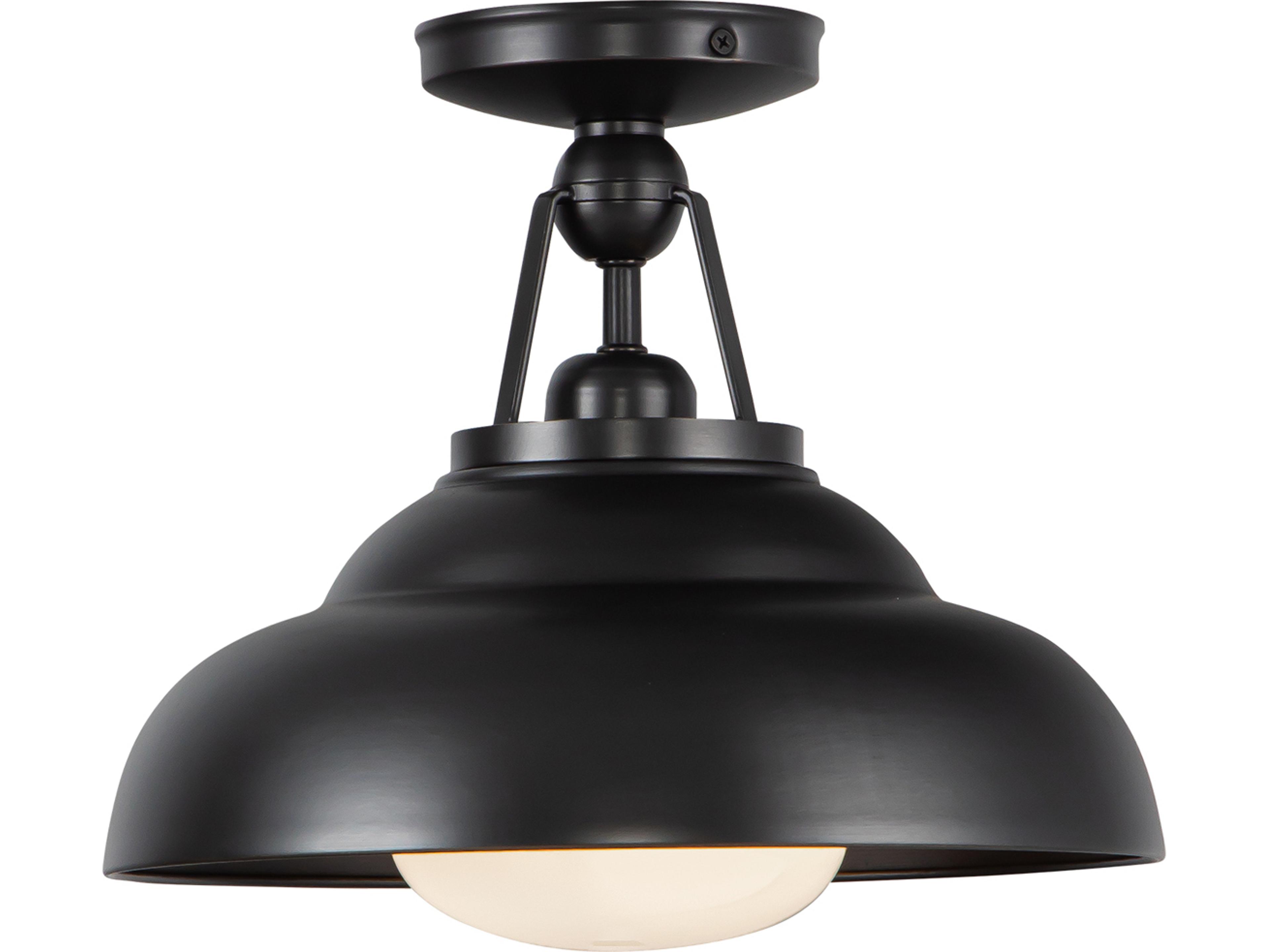 Palmetto Semi-Flush Mount Modern Ceiling Light