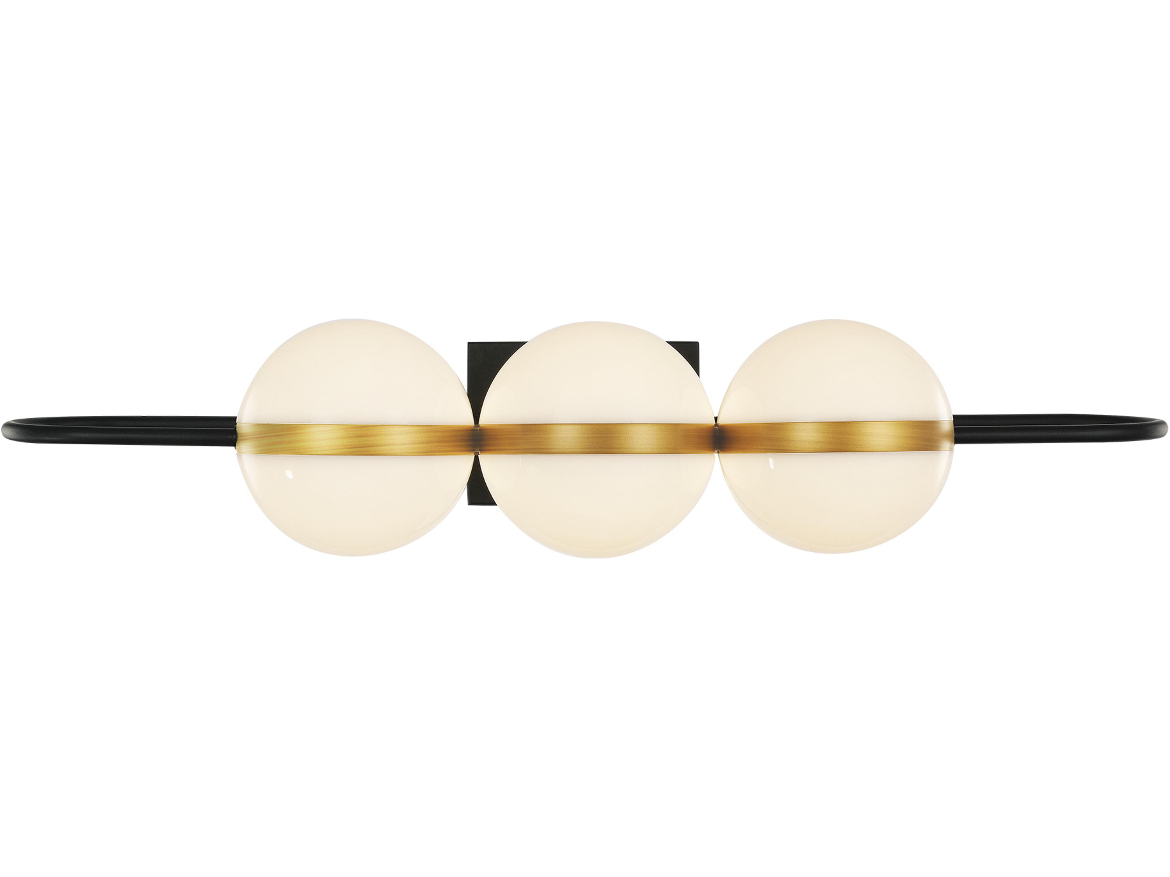 Tagliato 32 Inch LED Bath Vanity Light Modern Gold