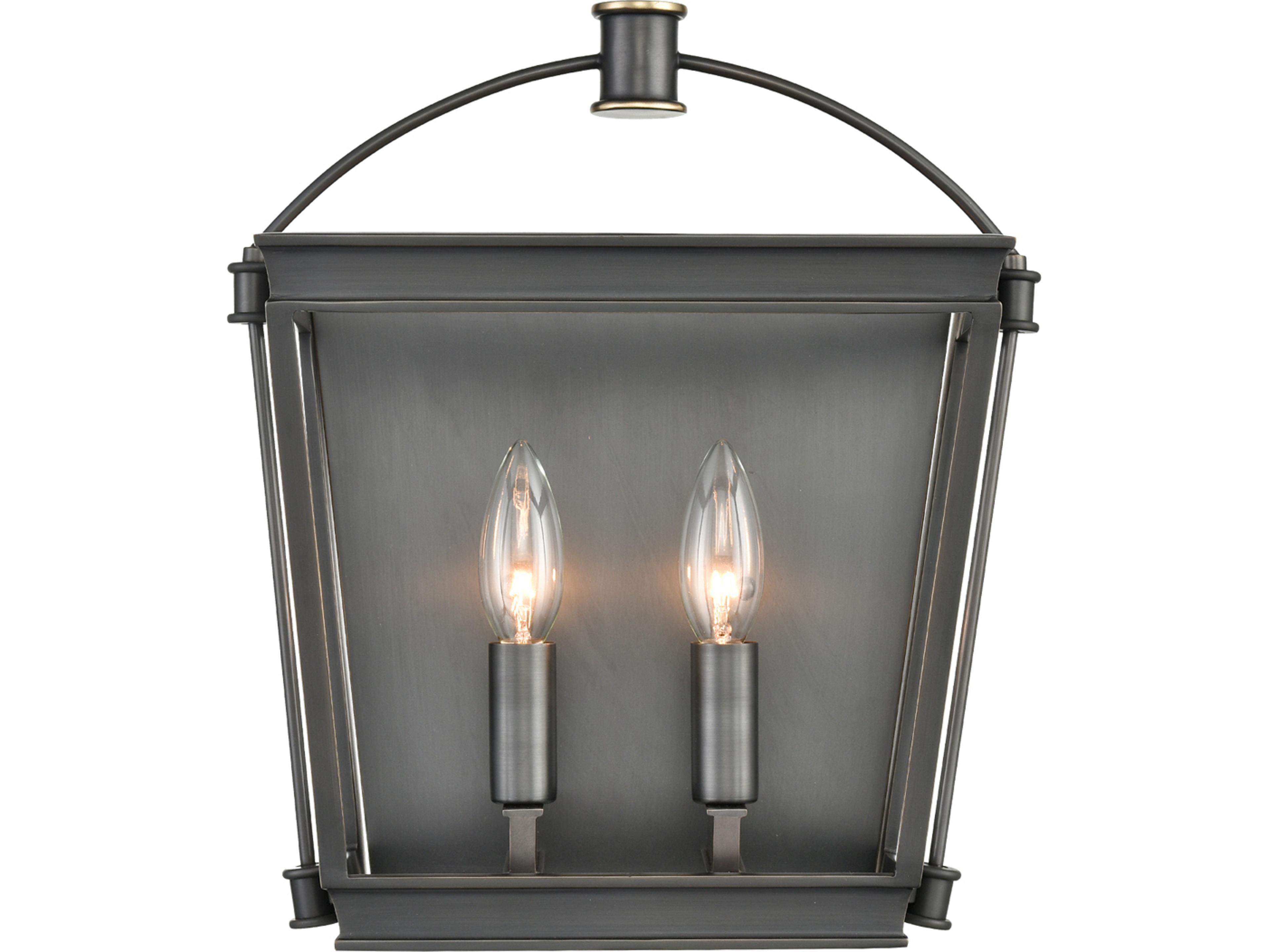 Manor Wall Sconce in Urban Bronze