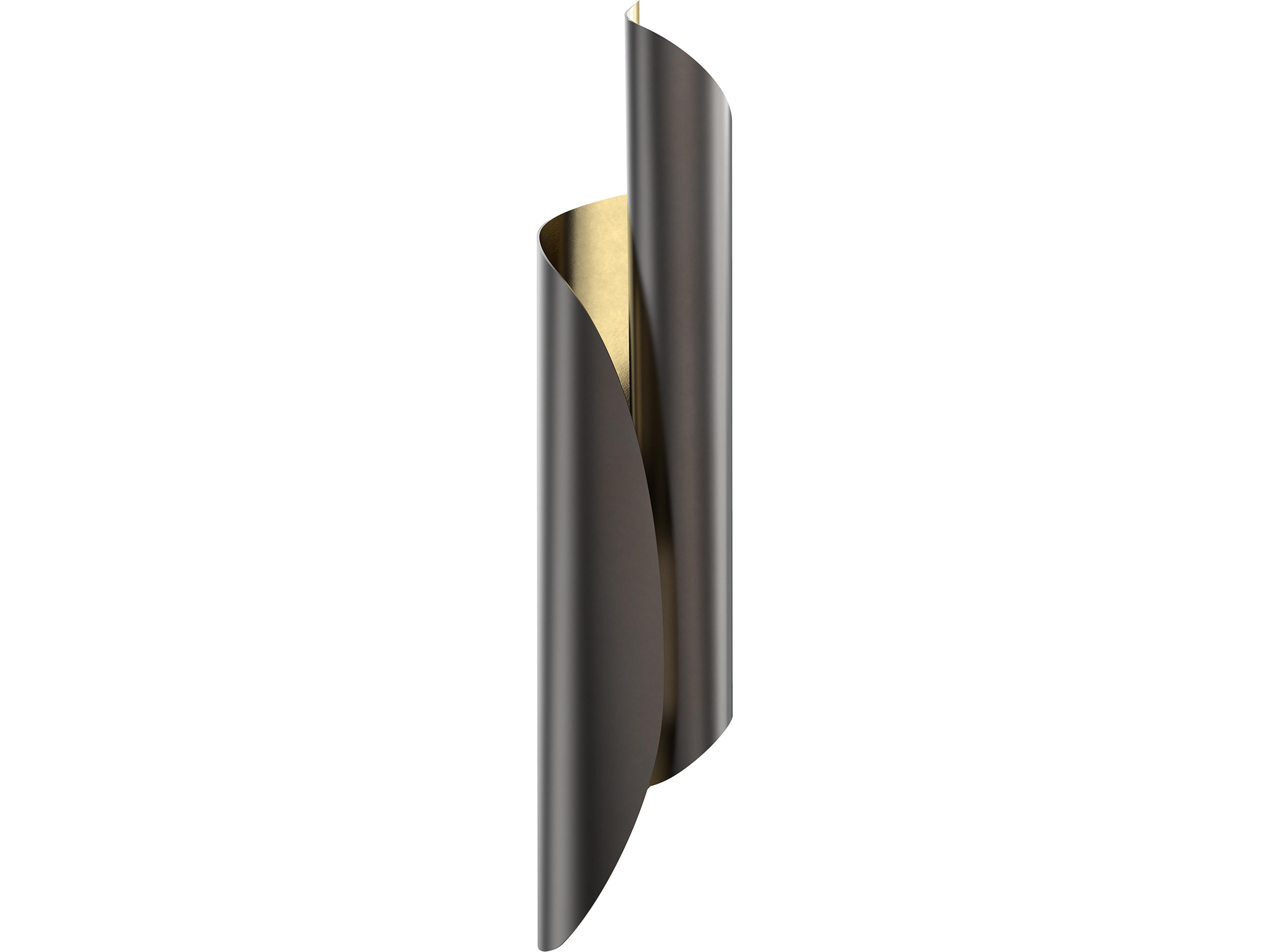 Parducci Vertical Wall Sconce Modern Urban Bronze