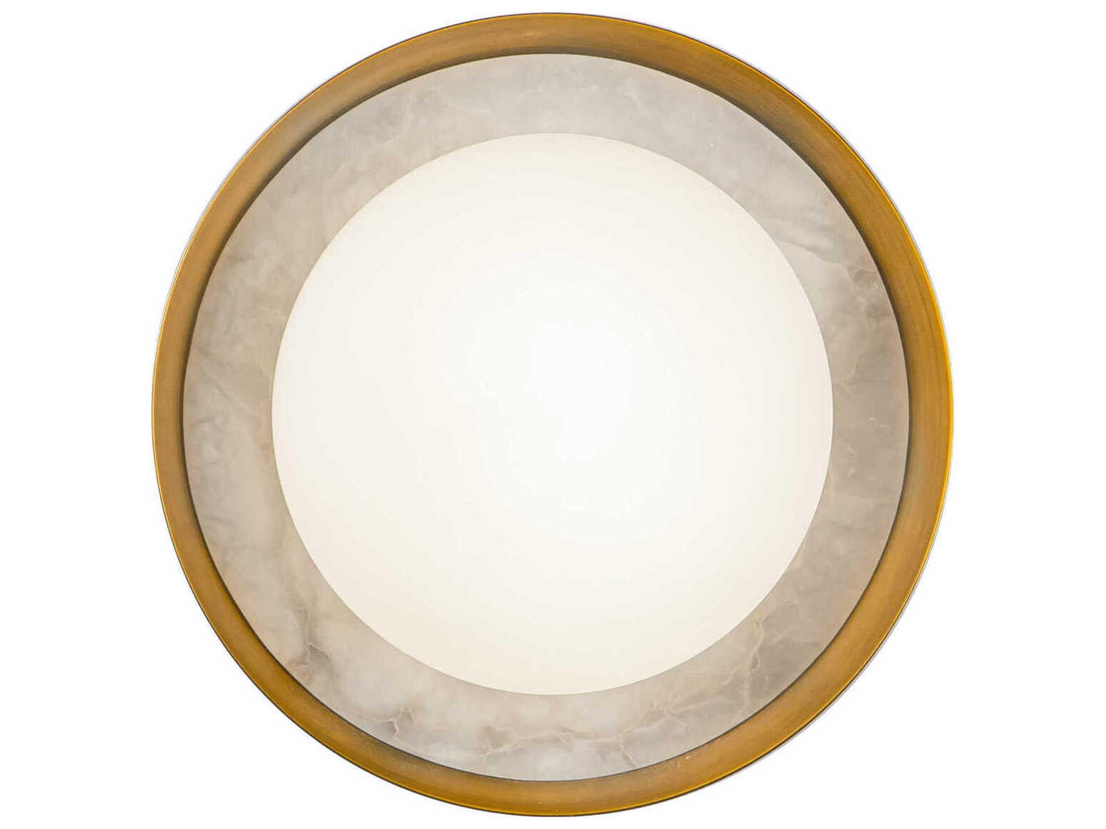 Alora Lighting Alonso Vintage Brass Vanity Light