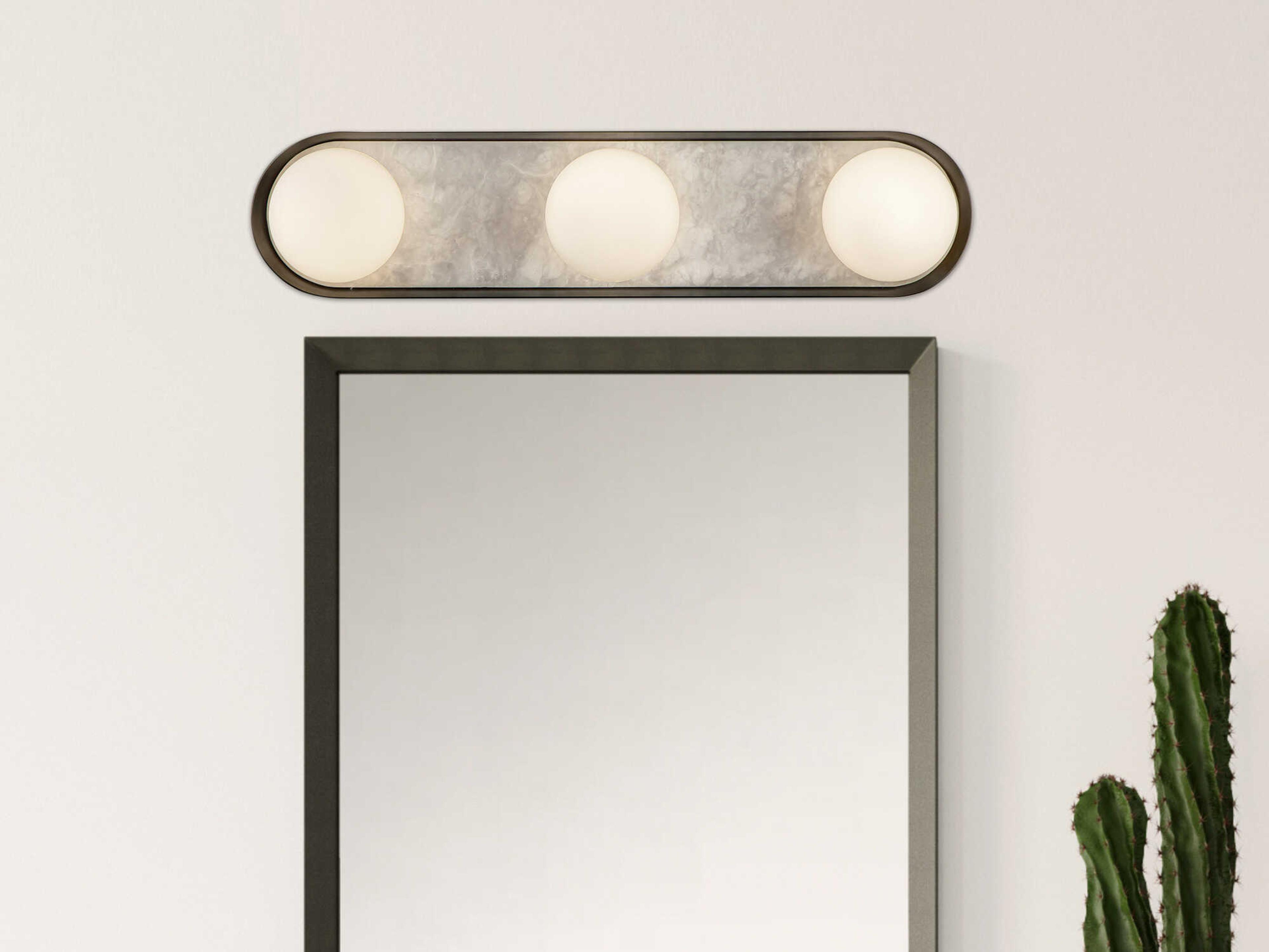 Alora Lighting Alonso Urban Bronze Vanity Light