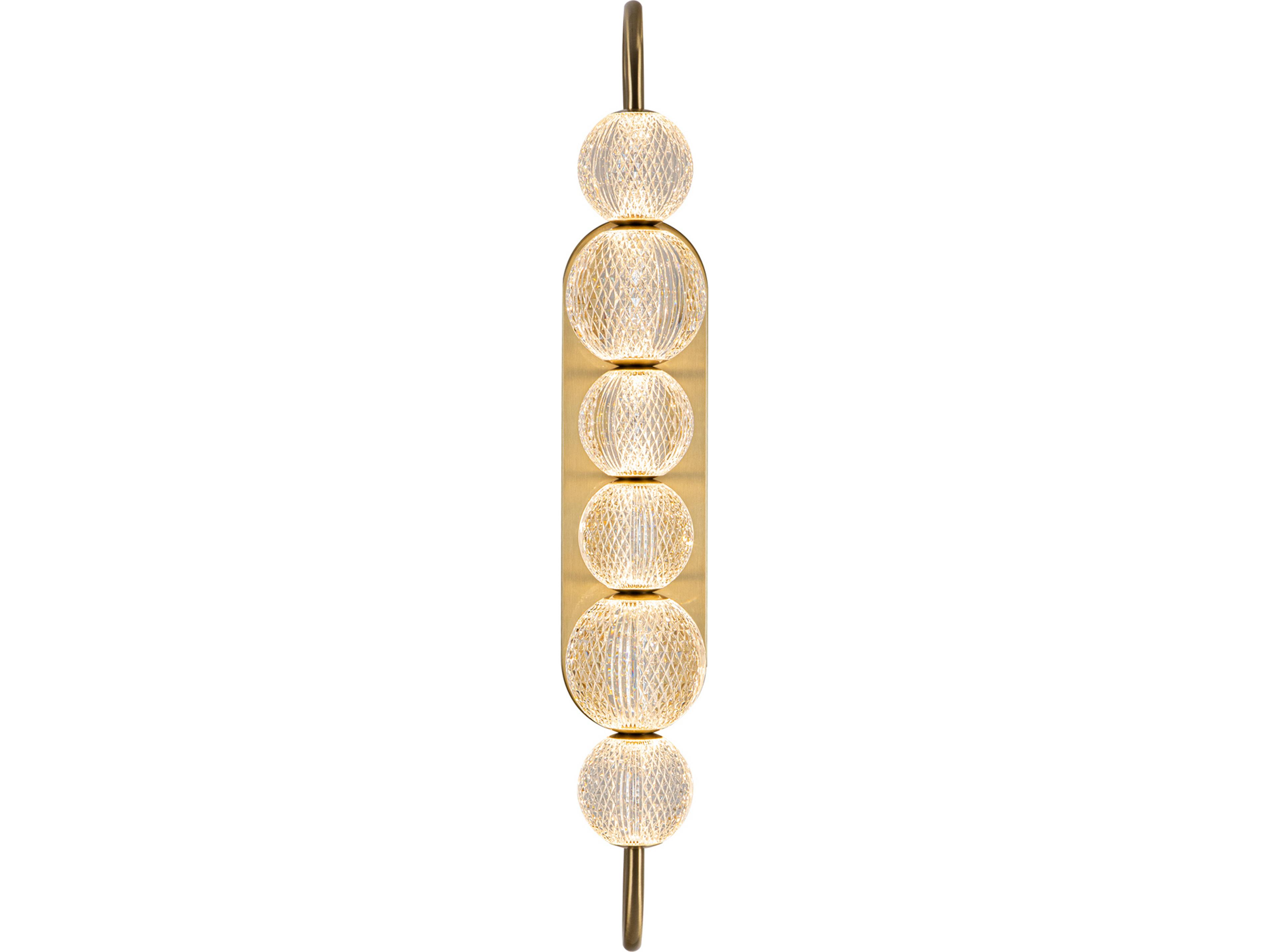 Alora Lighting Marni Natural Brass Wall Sconce