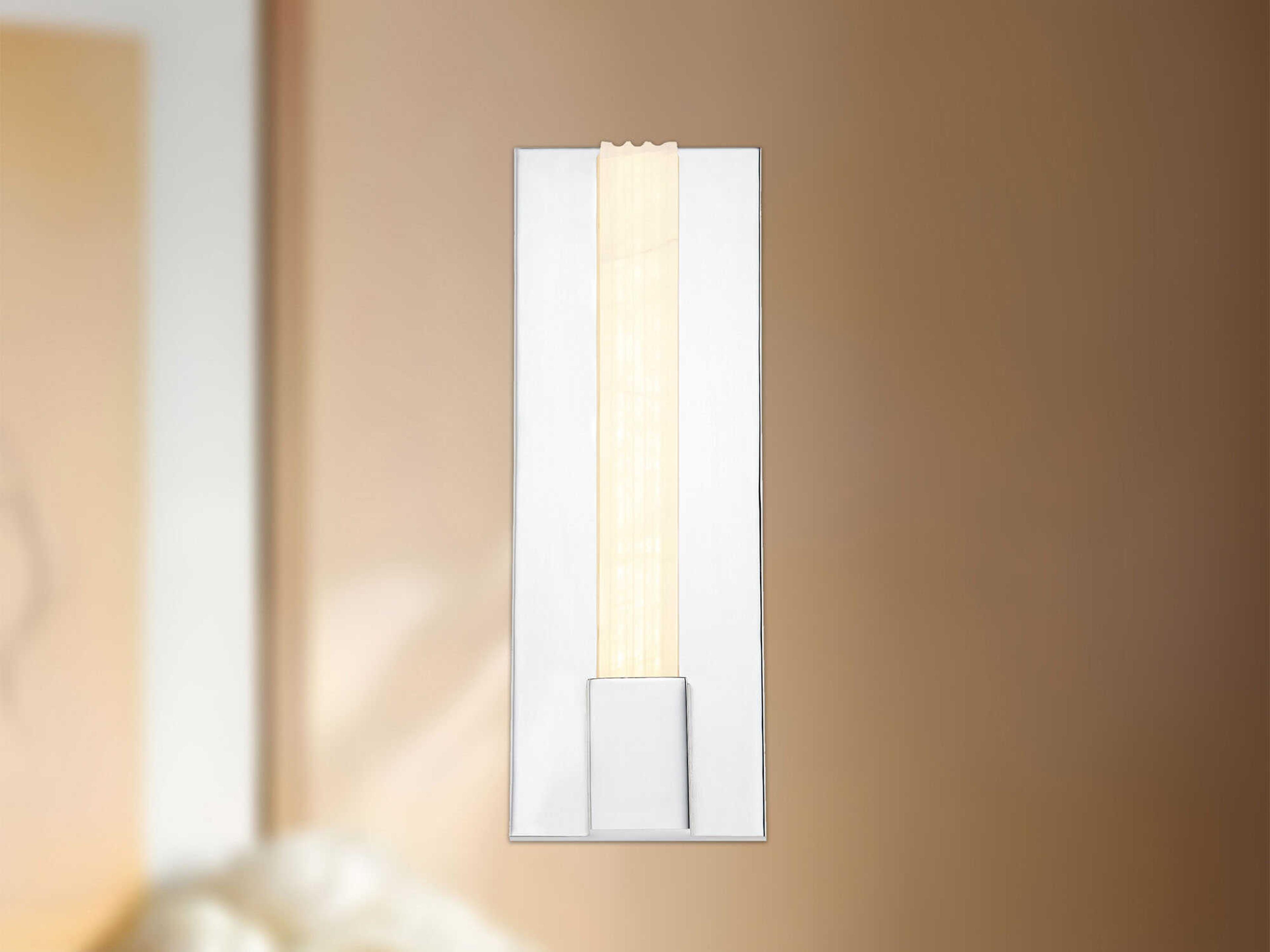 Alora Lighting Kismet Polished Nickel Silver Wall Sconce