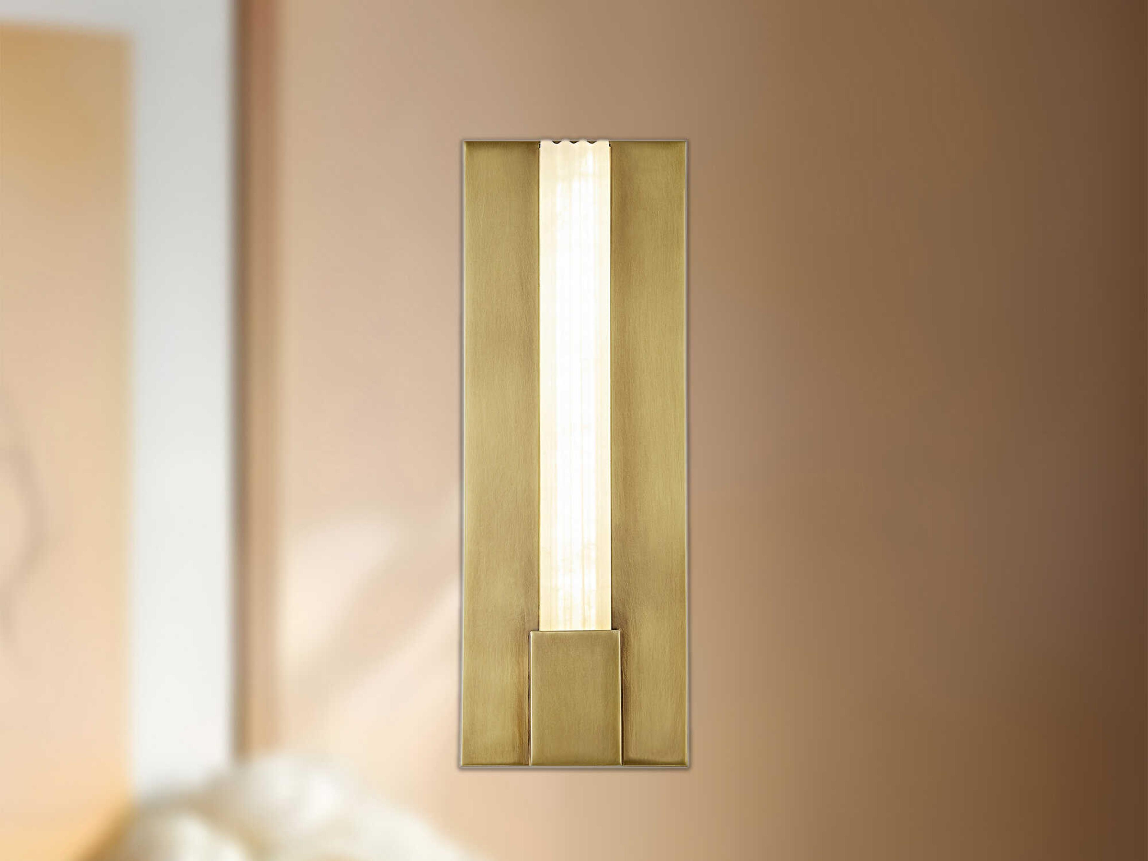 Alora Lighting Kismet Vintage Brass Wall Sconce