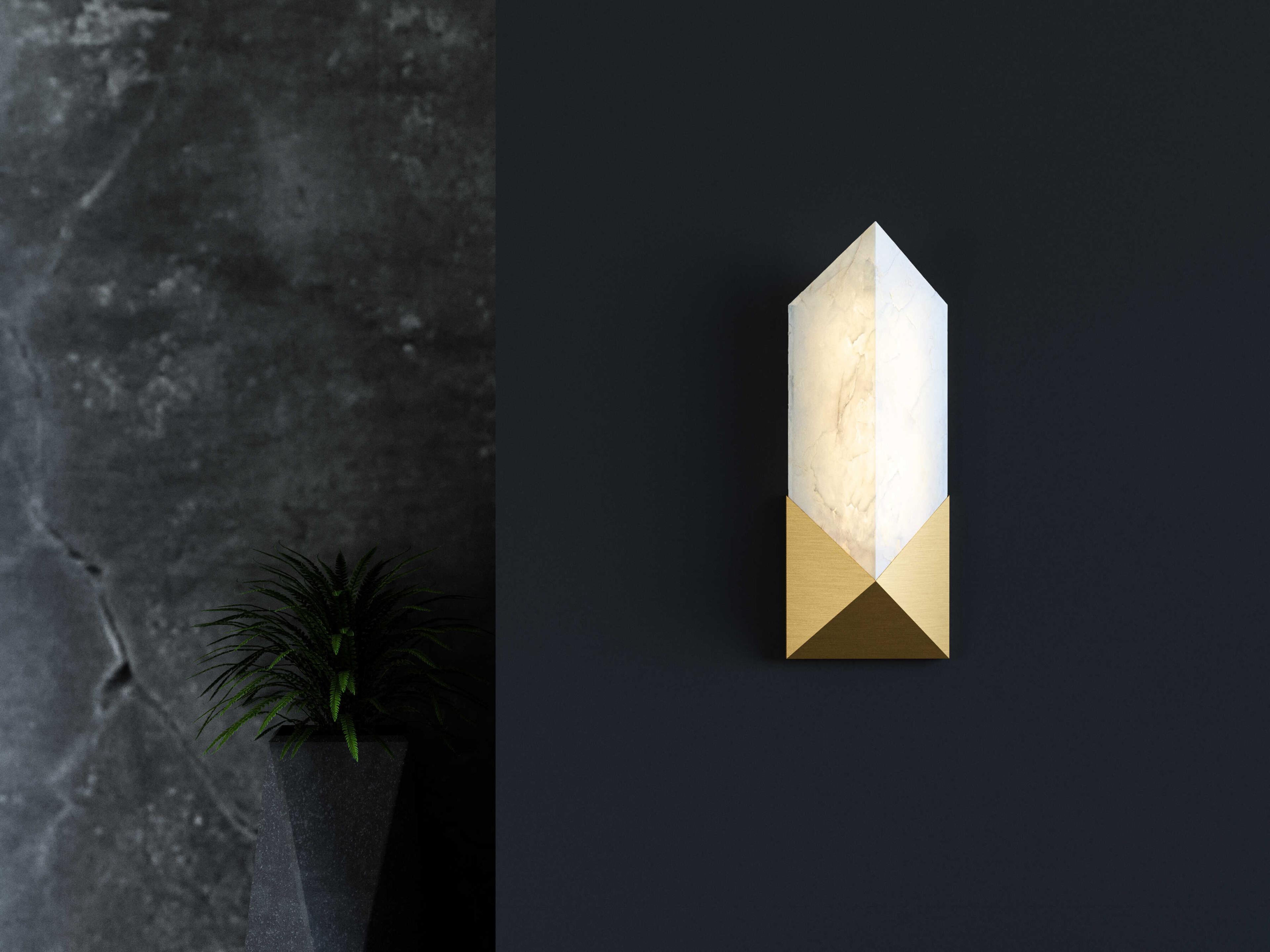 Alora Lighting Caesar Vintage Brass Wall Sconce