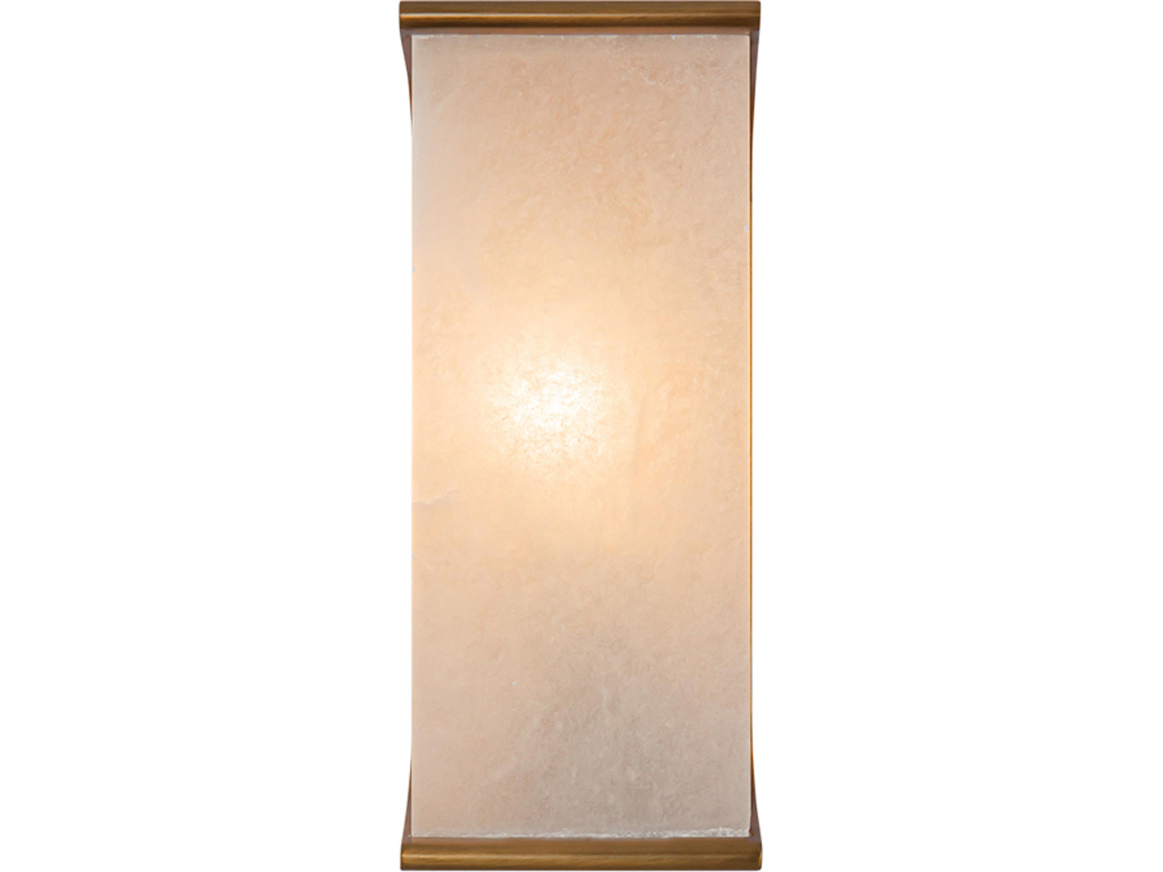 Alora Lighting Abbott 1-Light Vintage Brass Wall Sconce