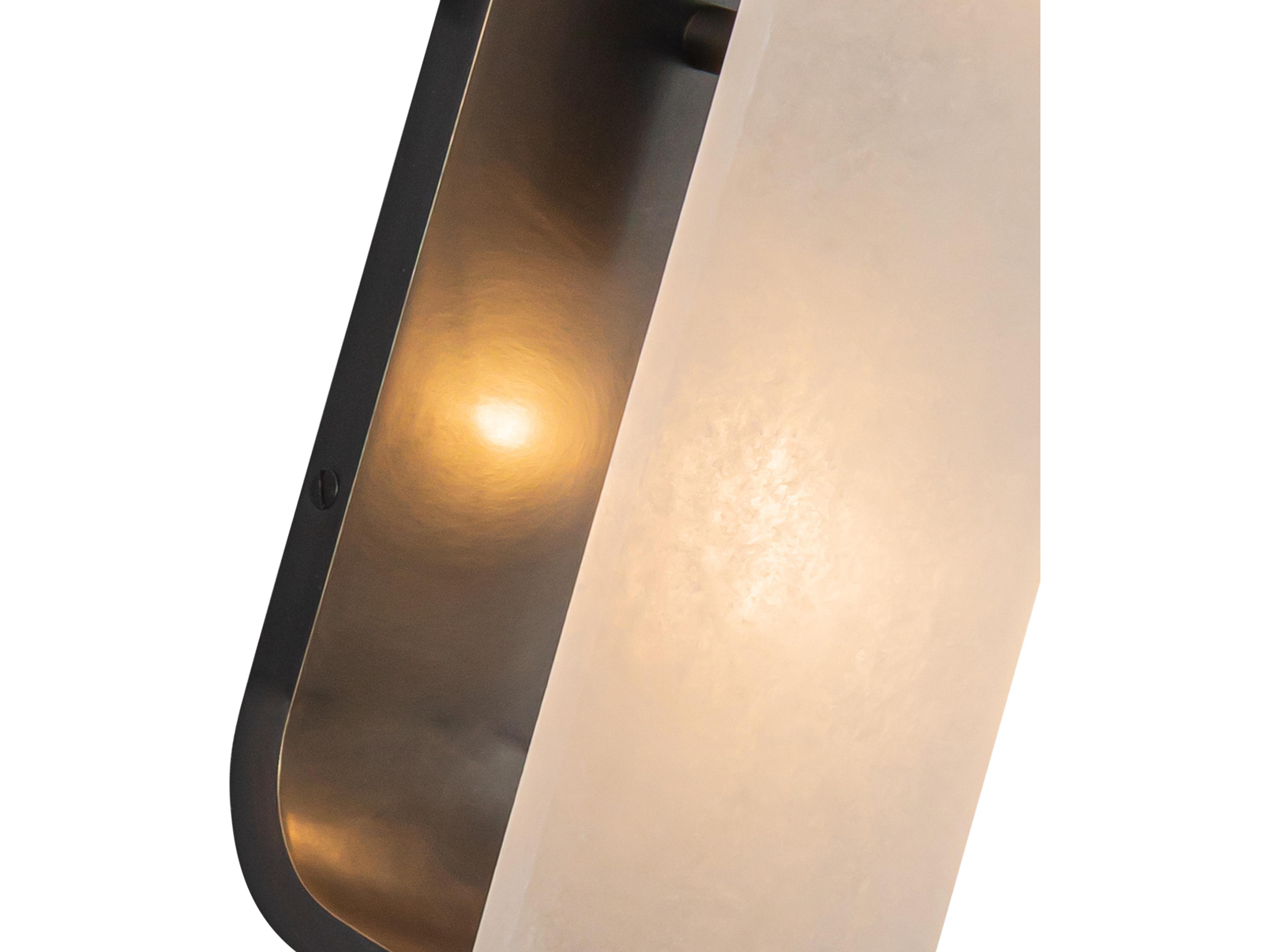 Alora Lighting Abbott 2-Light Urban Bronze Wall Sconce