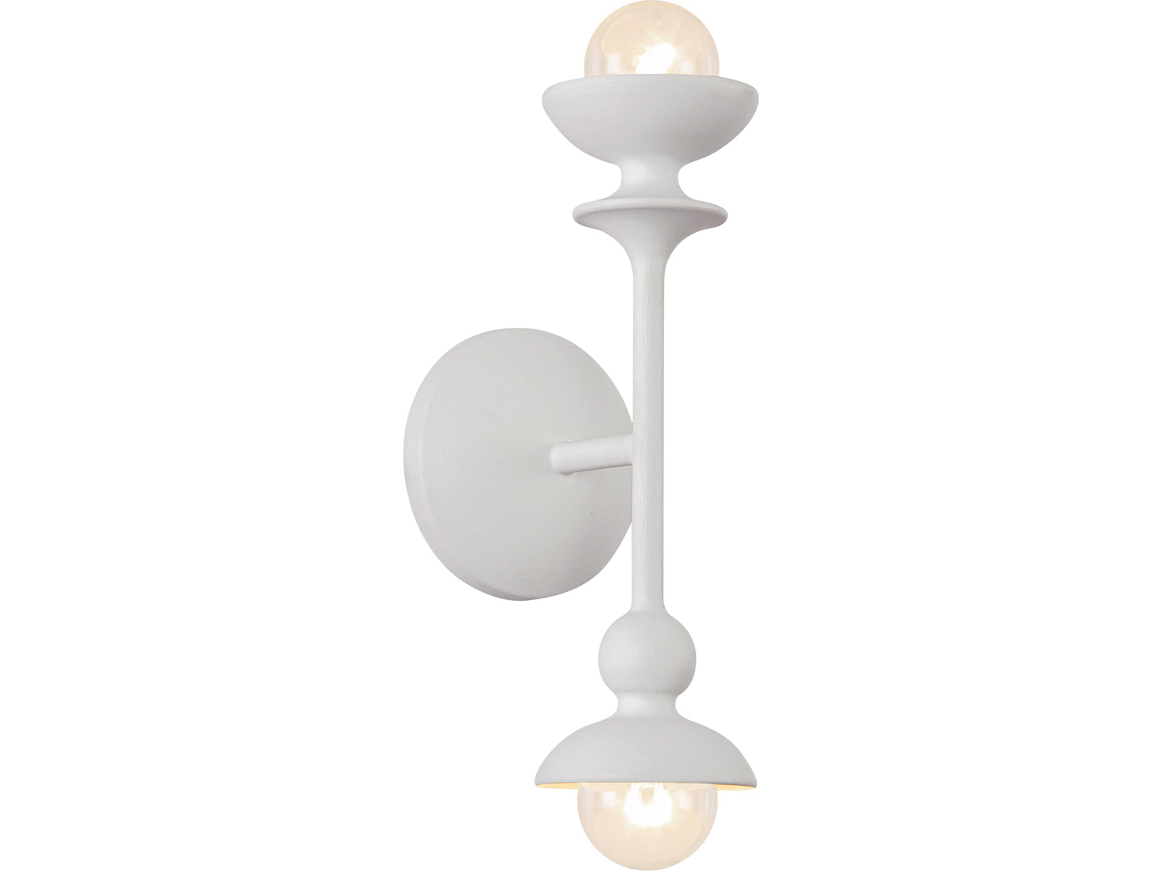 Alora Lighting Cadence 2-Light Antique White Wall Sconce