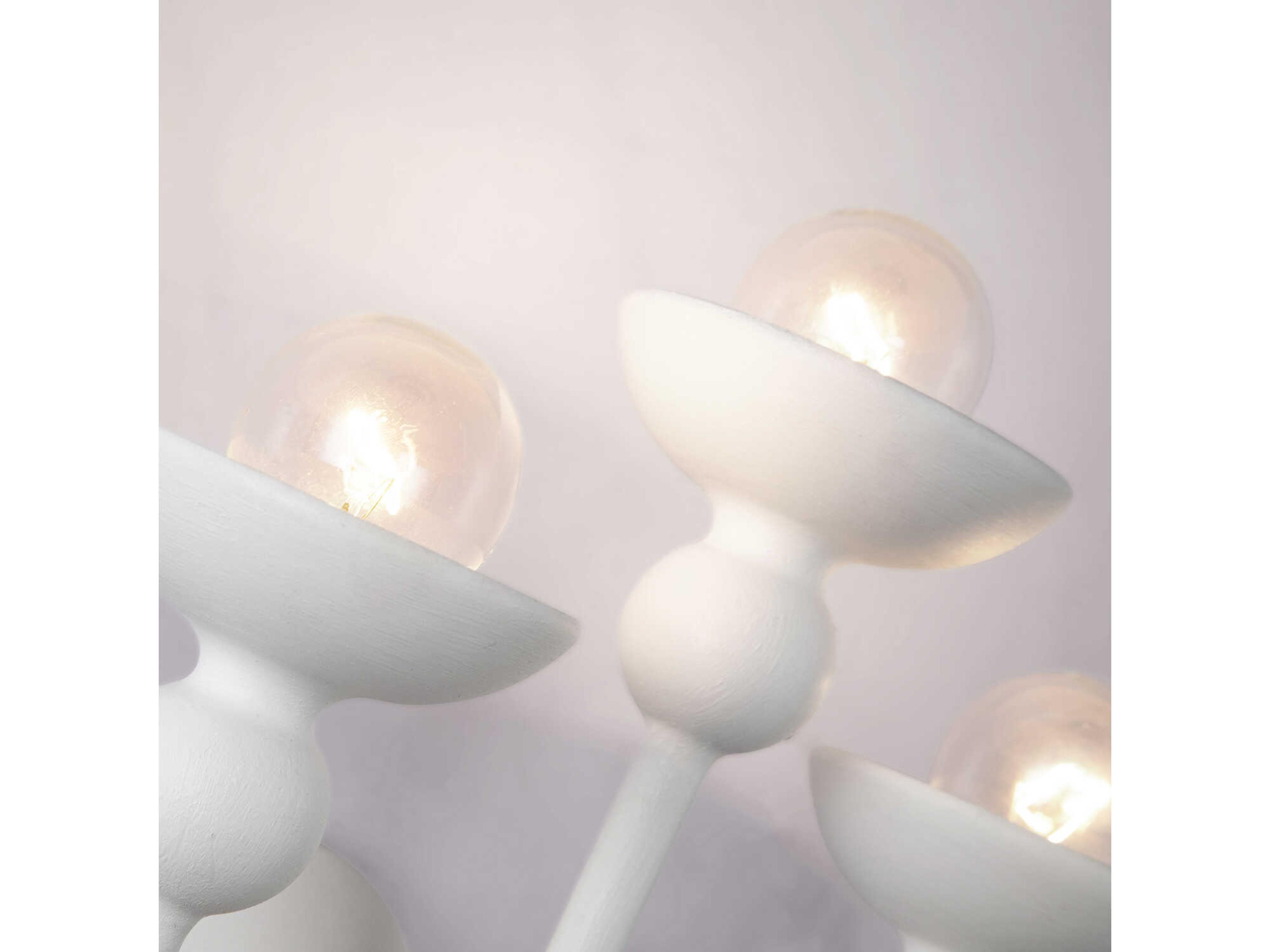 Alora Lighting Cadence 6-Light Antique White Wall Sconce