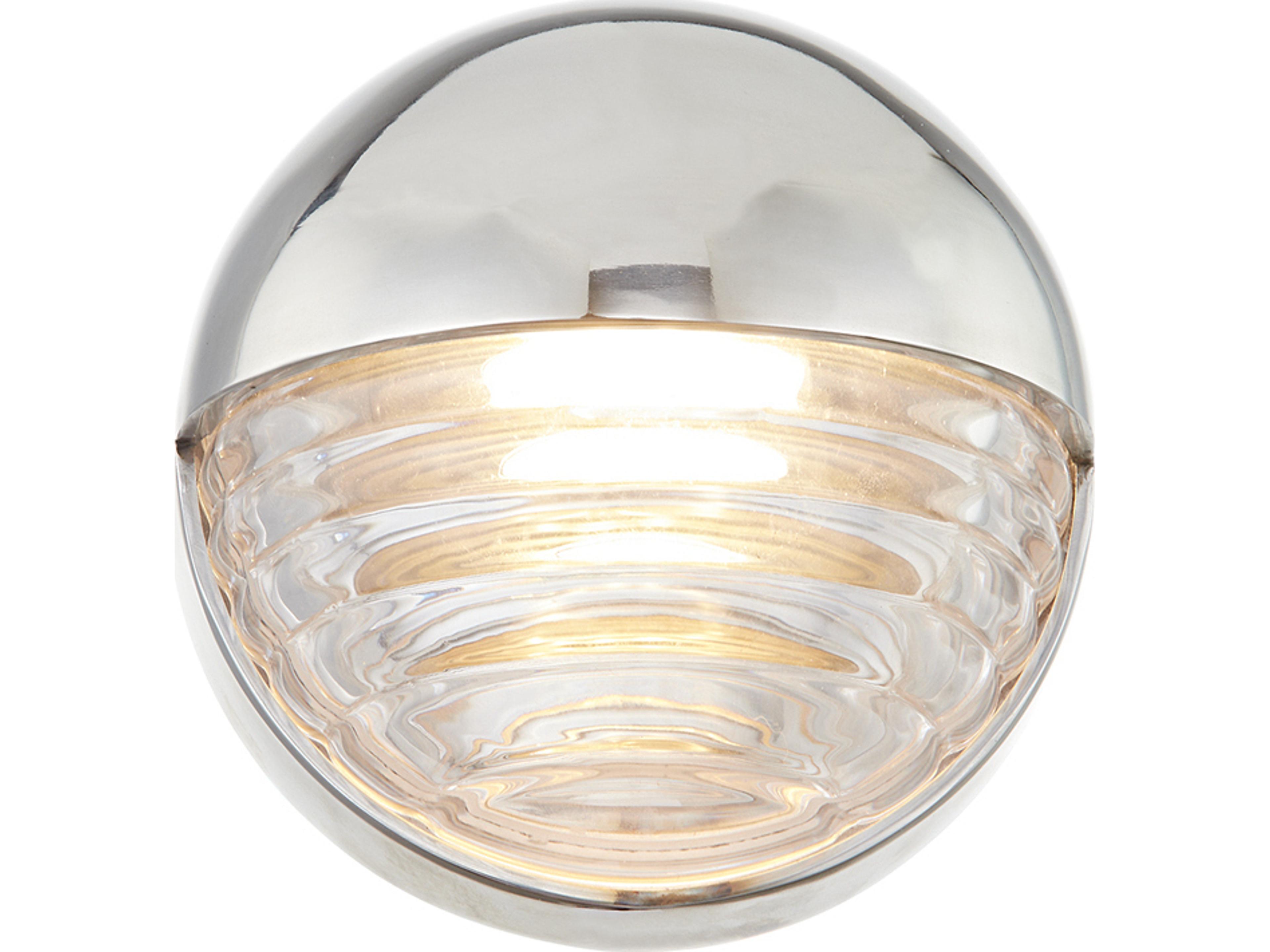 Palais LED Wall Sconce in Polished Nickel